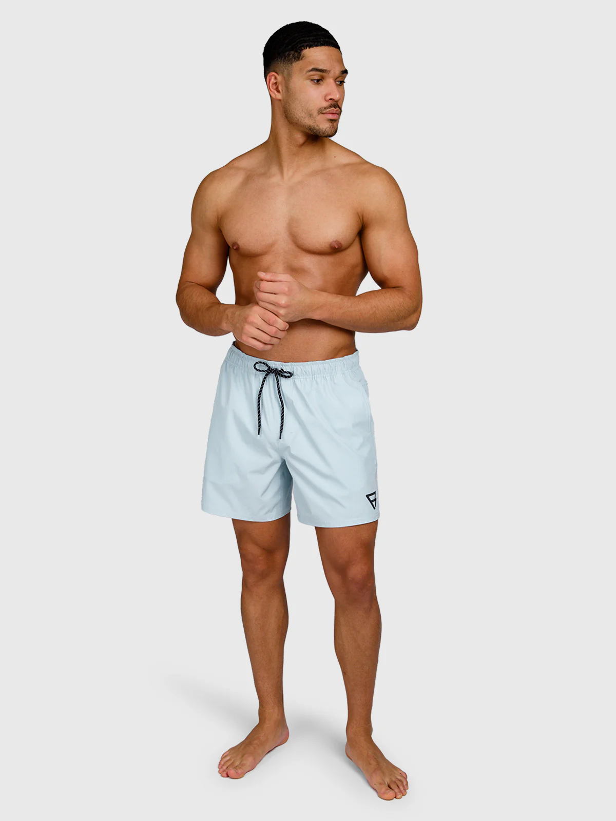 Bru-conic Men Swim Shorts | Mist - Image 5
