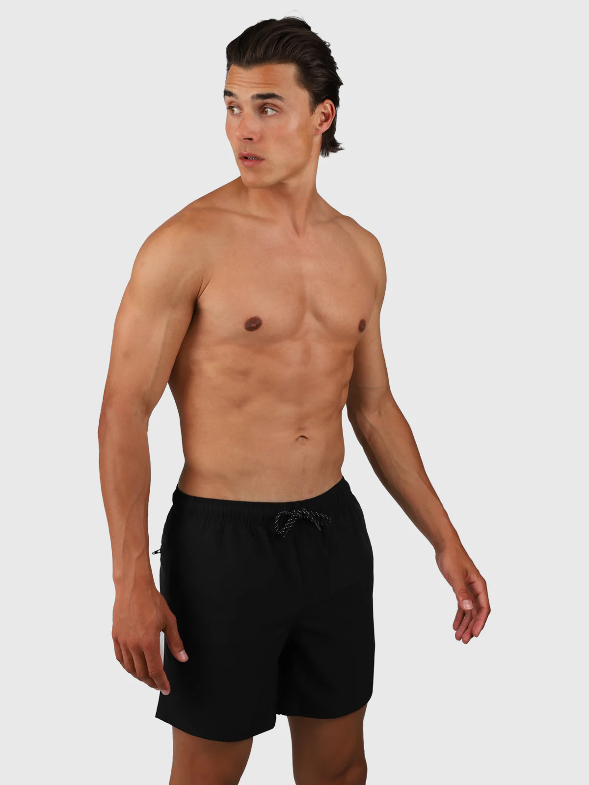 Bru-conic Men Swim Shorts | Black - Image 5