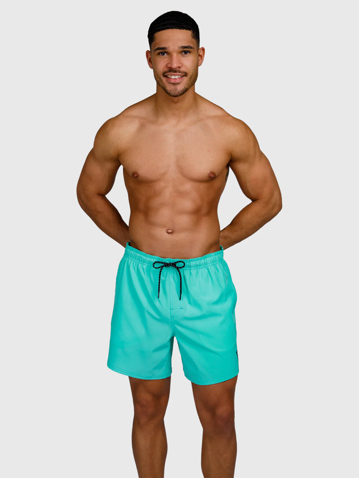 Bru-conic Men Swim Shorts | Carribean Green - Image 5