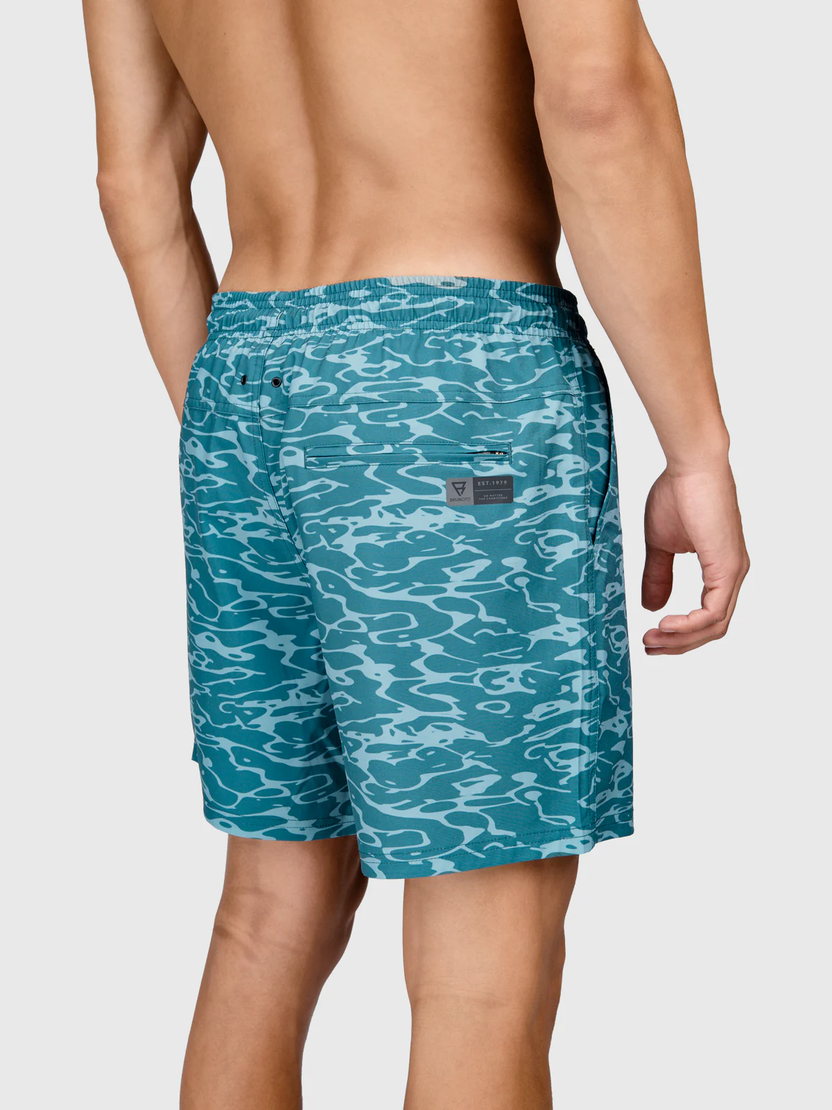 Bru-conic-Reflection Men Swim Shorts | Mediterranea - Image 10