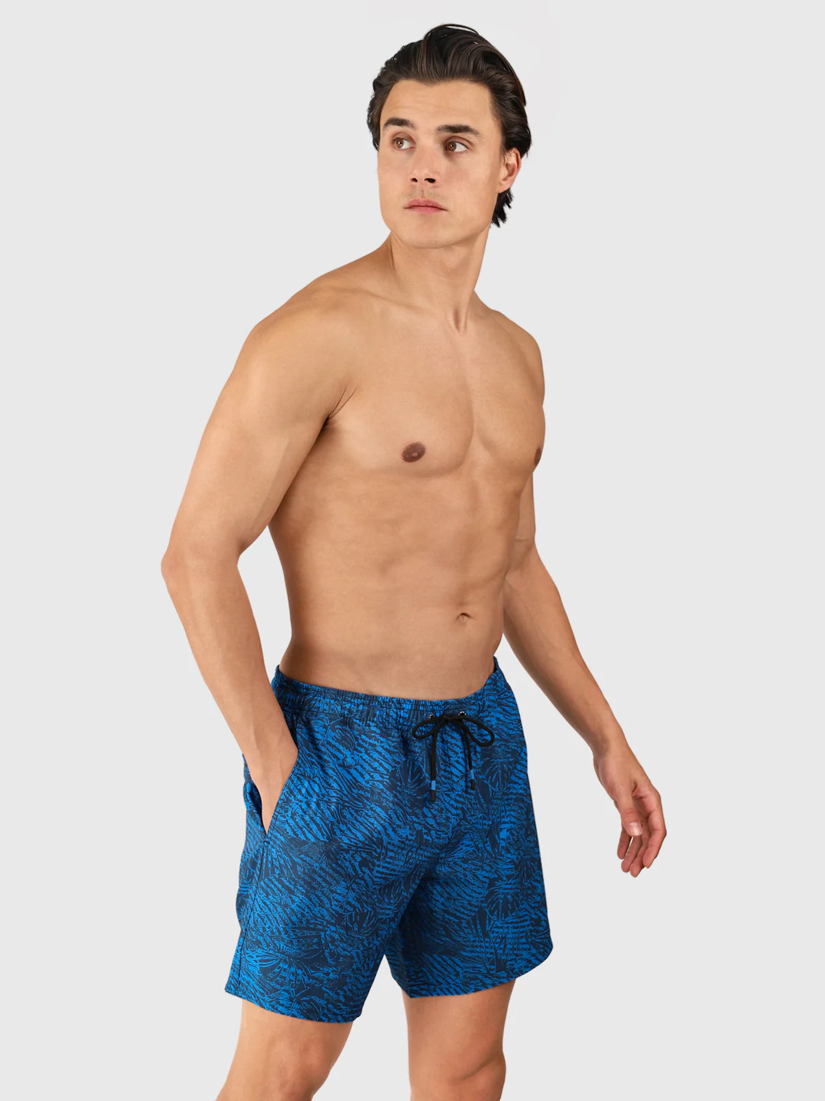 Bru-conic-Reflection Men Swim Shorts | Night Blue - Image 3