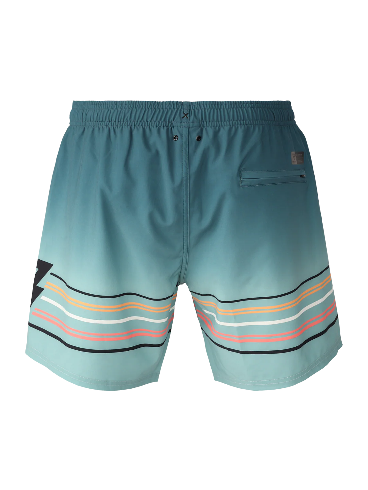 Bru-conic-Stripe Men Swim Shorts | Bottle Green - Image 9