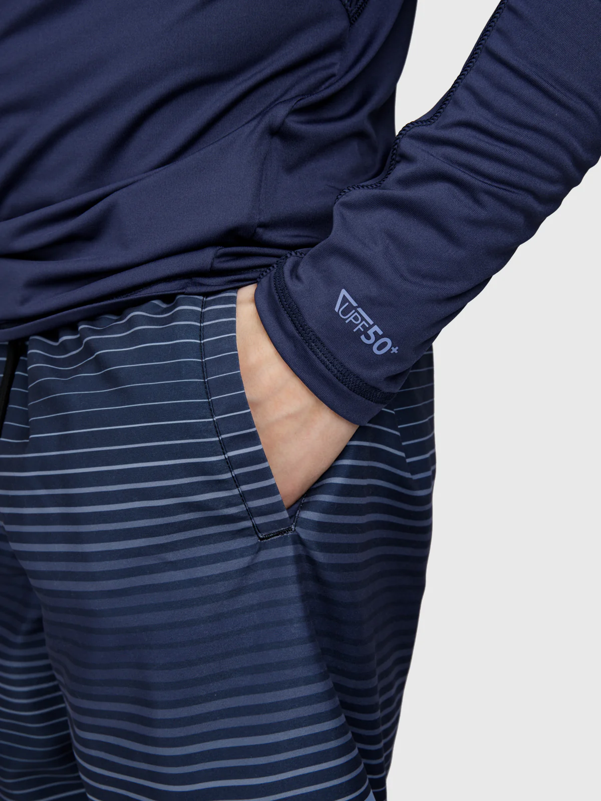 Brushield Men Rashguard | Indigo Blue - Image 10