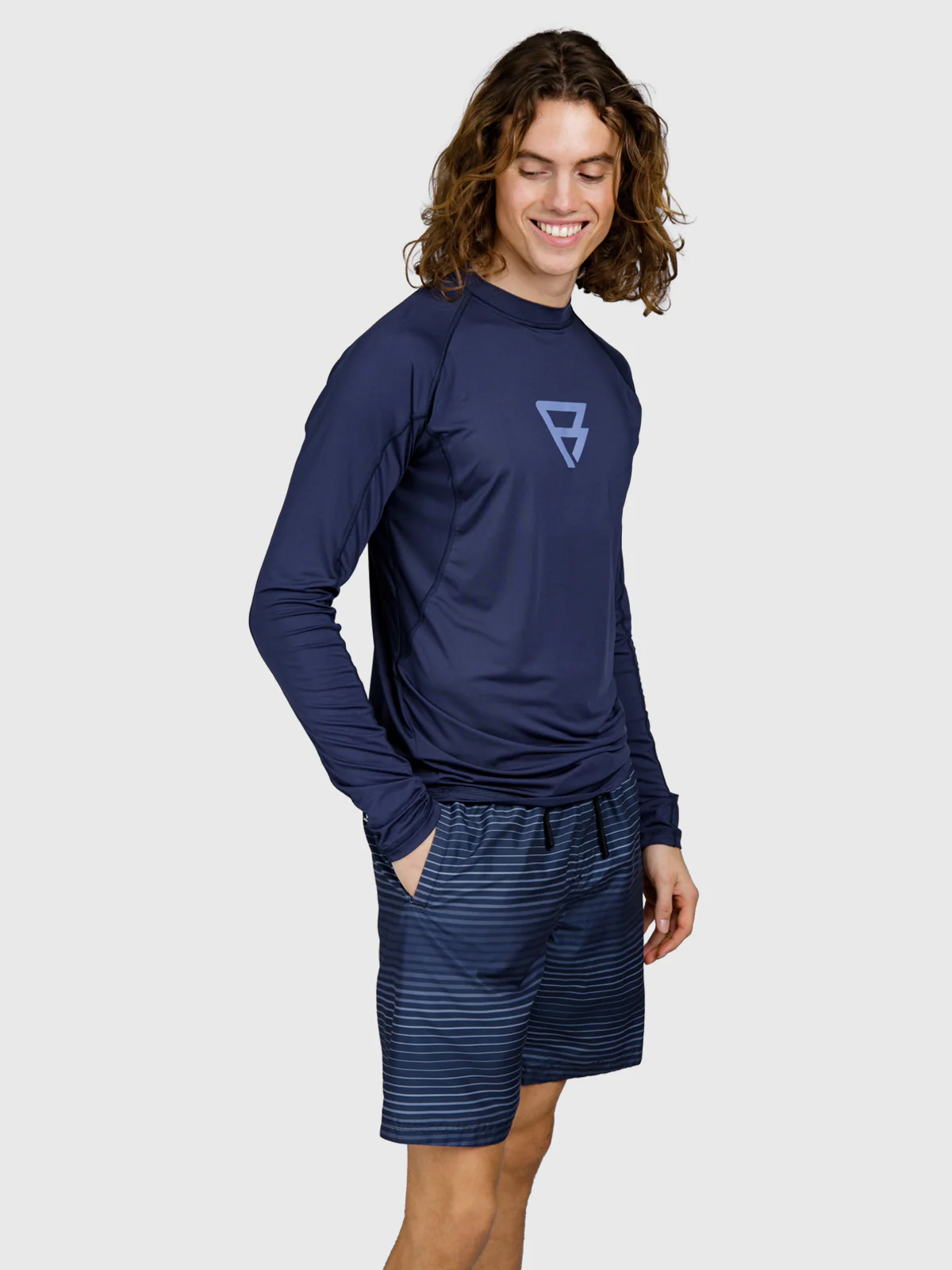 Brushield Men Rashguard | Indigo Blue - Image 3