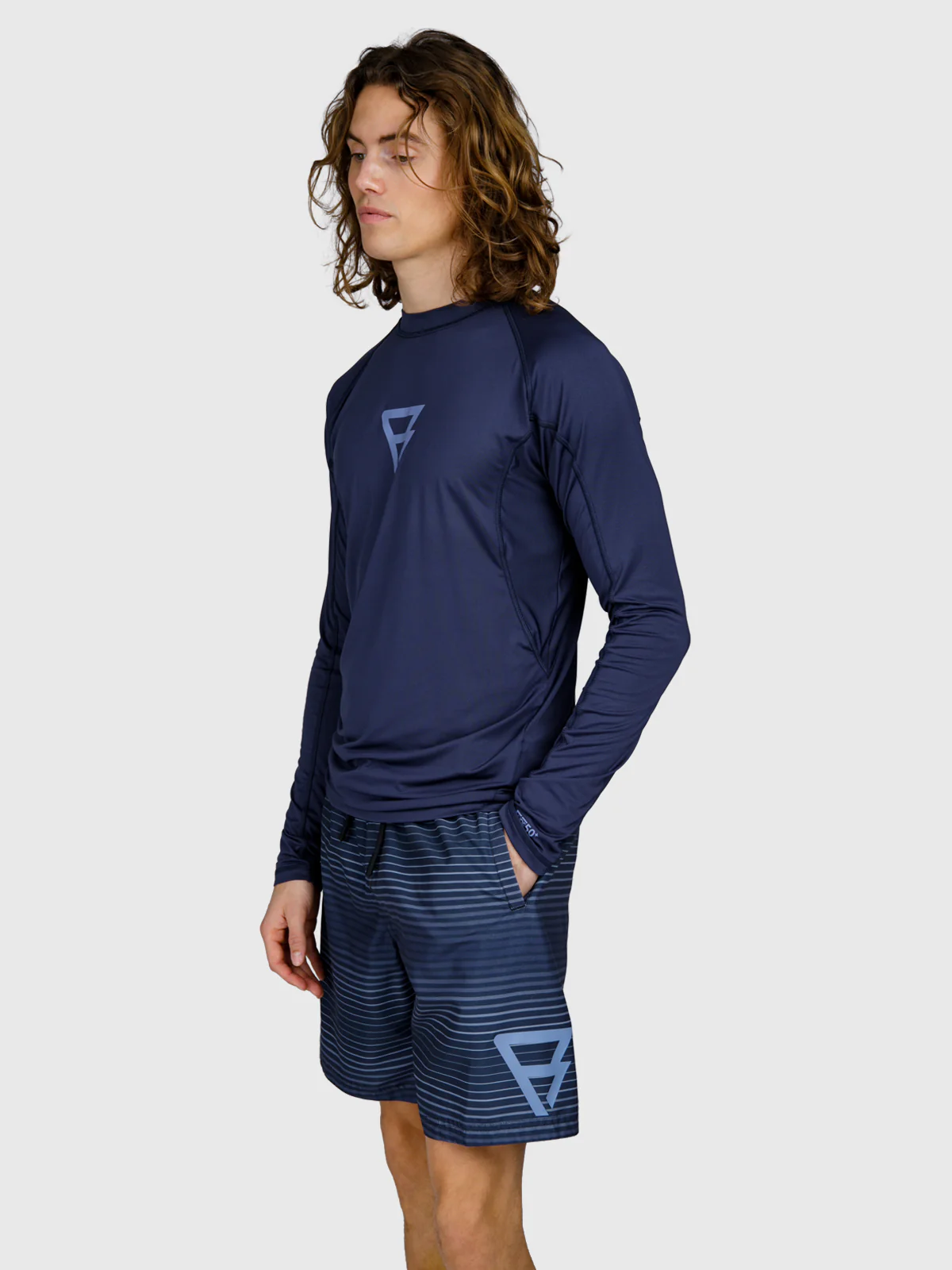 Brushield Men Rashguard | Indigo Blue - Image 4