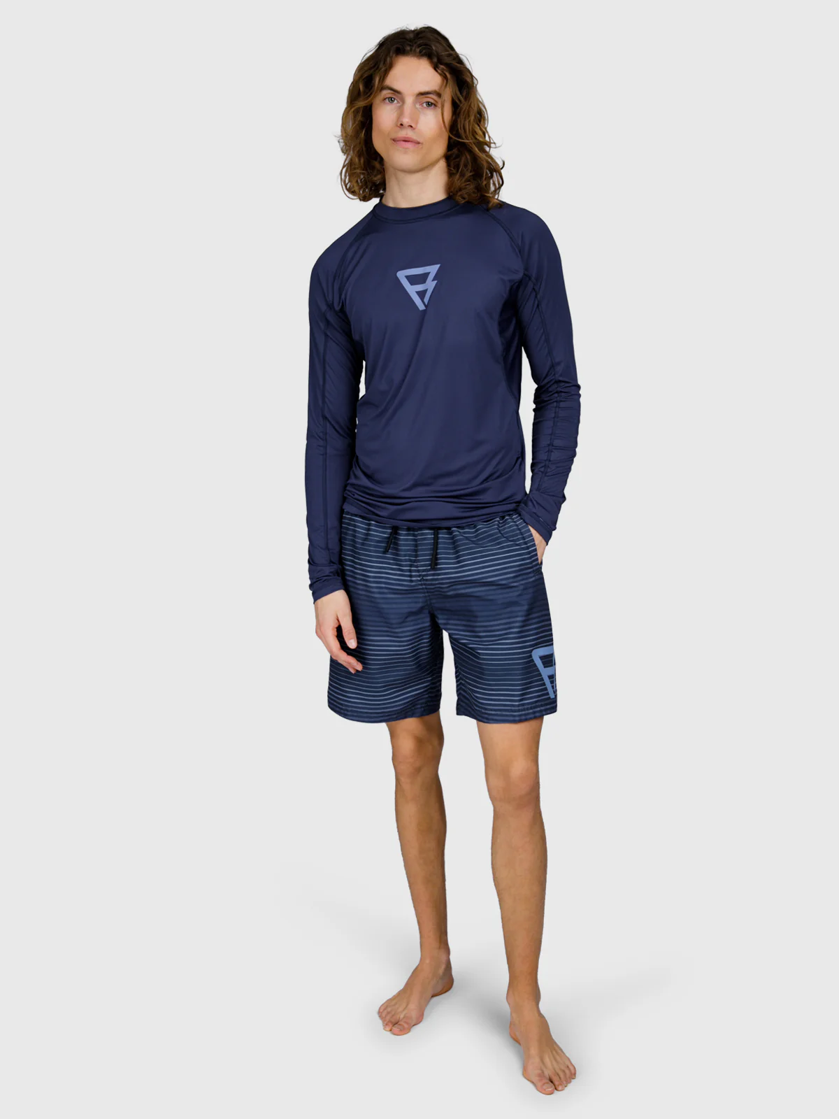 Brushield Men Rashguard | Indigo Blue - Image 5