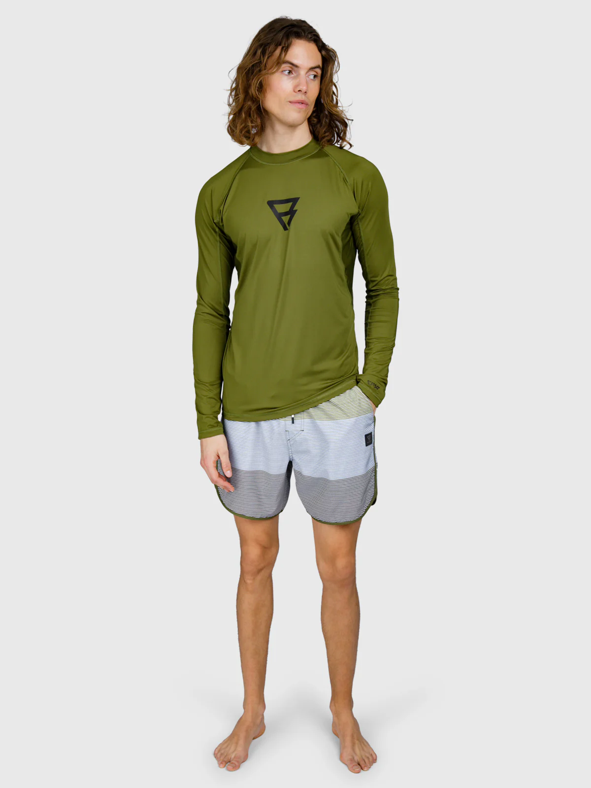 Brushield Men Rashguard | Mayfly - Image 5