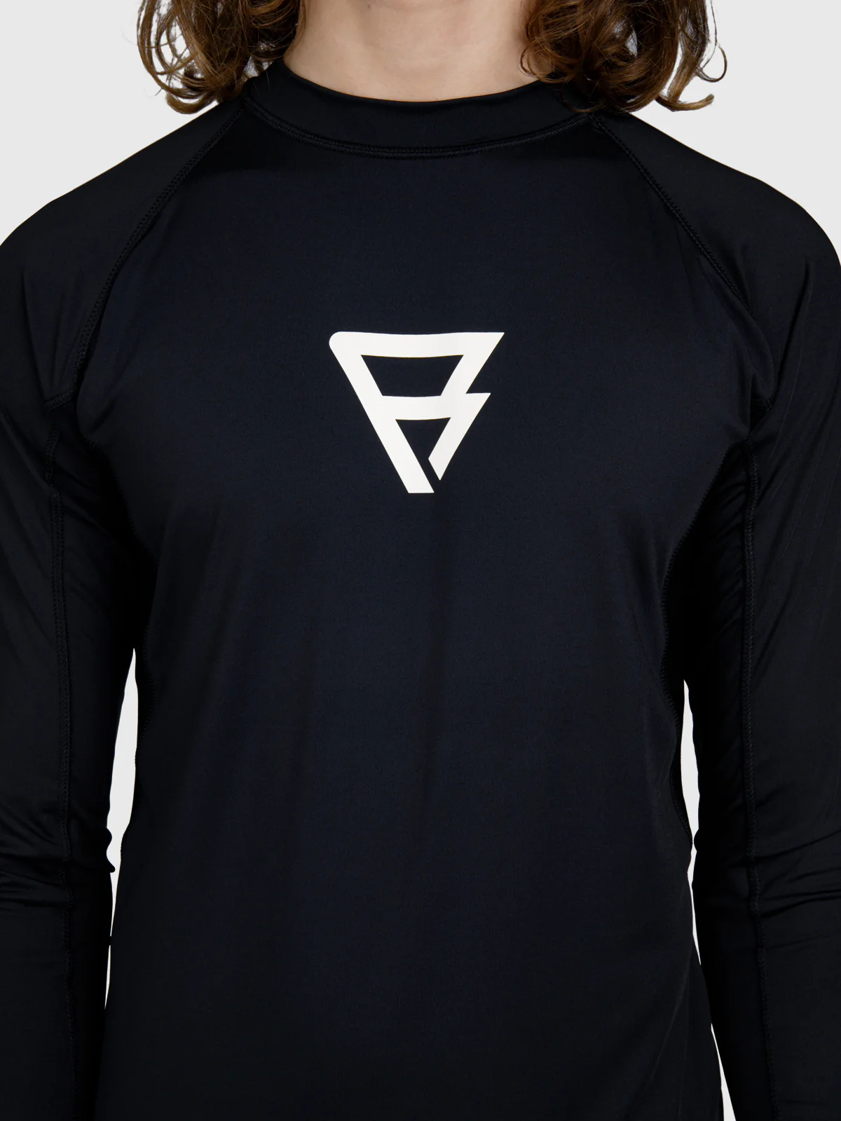 Brushield Men Rashguard | Black - Image 6