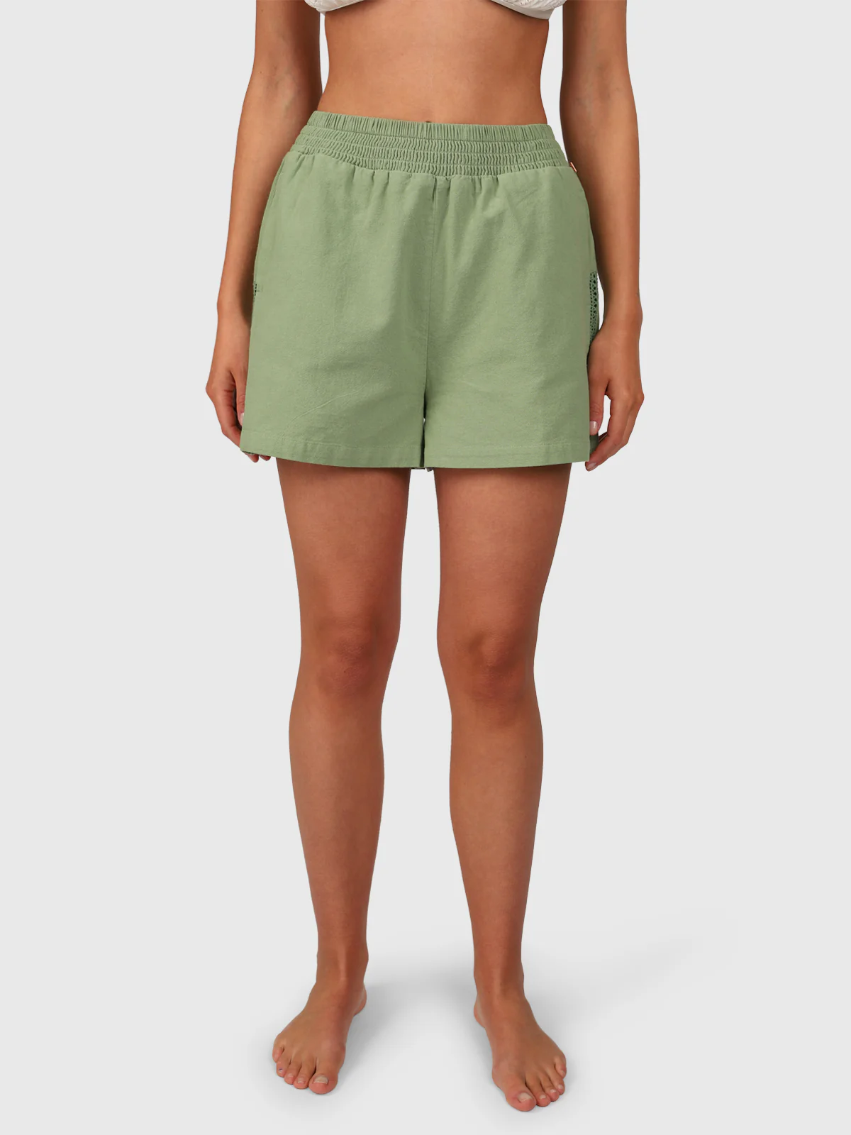 Candice Women Shorts | Eucalyptus - Image 5