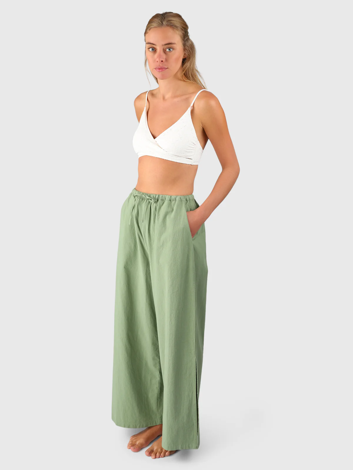 Catalin Women Pants | Eucalyptus - Image 4