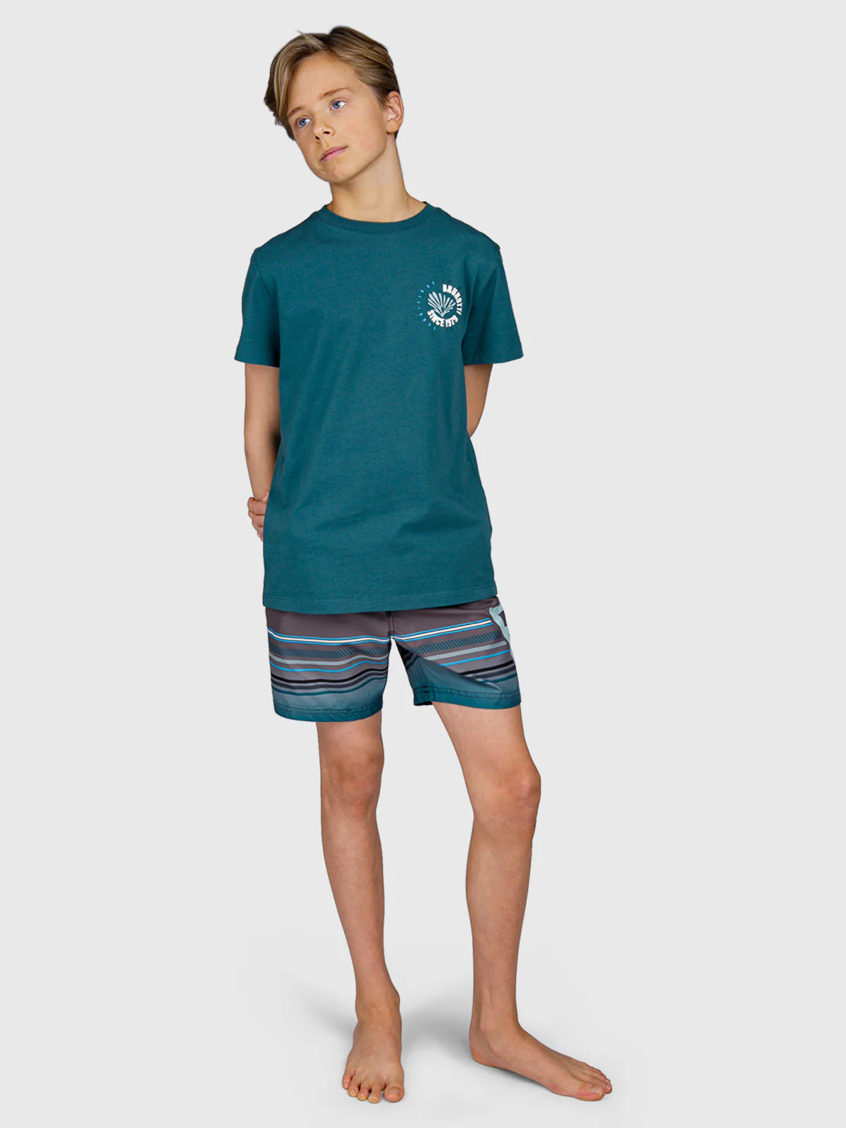 Cesstripe Boys Swim Shorts | Mediterranea - Image 2