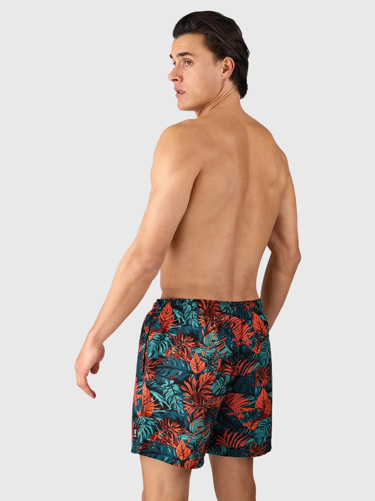Cester-Leaves Men Swim Shorts | Fuel Green - Image 2