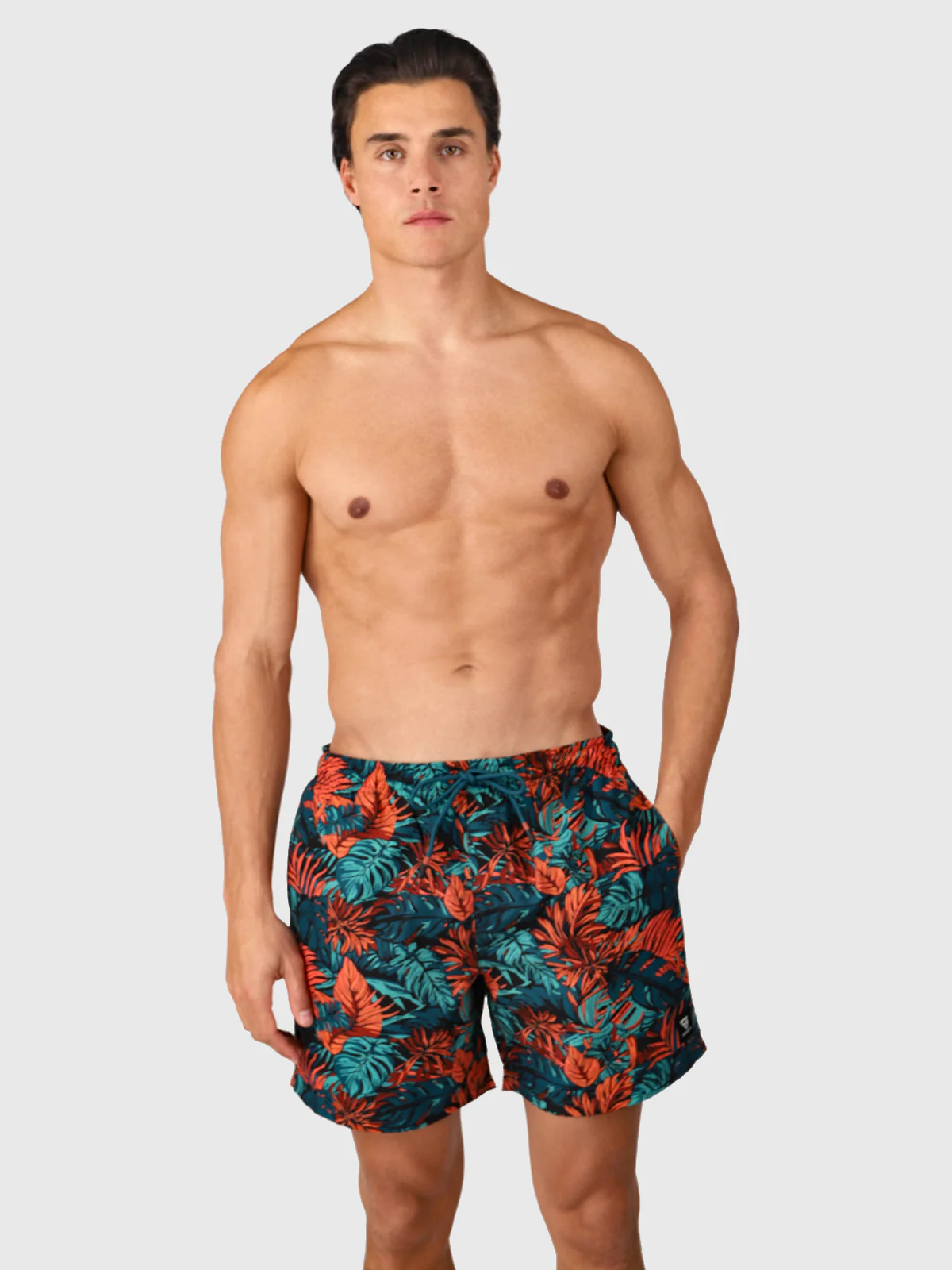 Cester-Leaves Men Swim Shorts | Fuel Green - Image 3