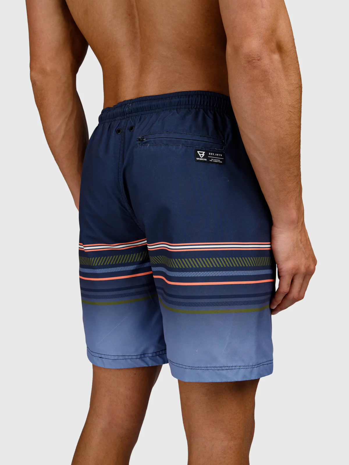 Cester-Long Men Swim Shorts | Indigo Blue - Image 10