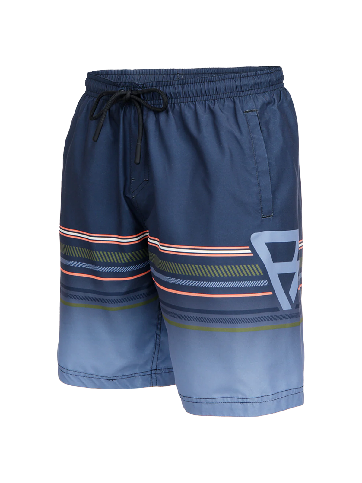 Cester-Long Men Swim Shorts | Indigo Blue - Image 9