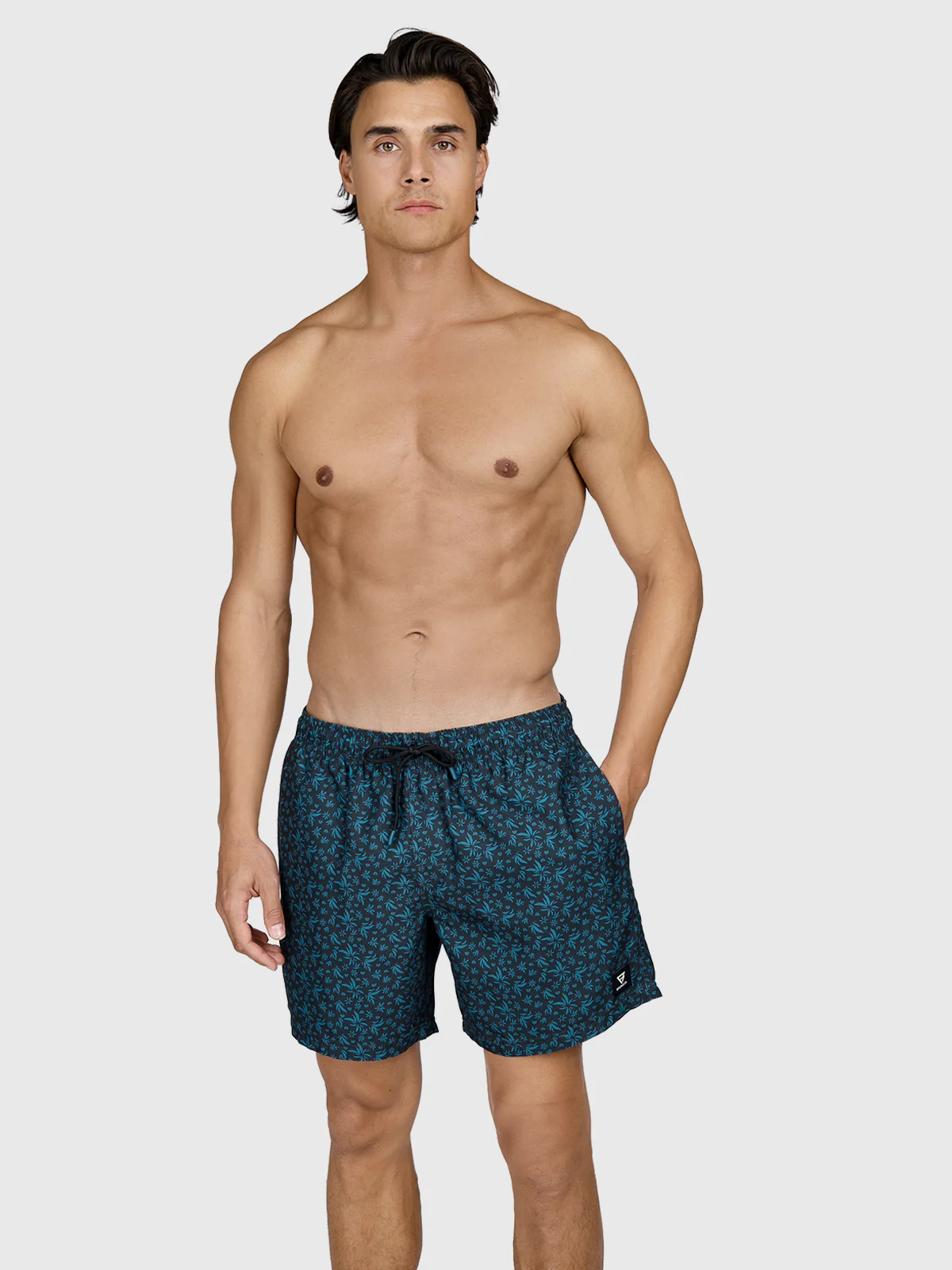 Cester-Mini Men Swim Shorts | Pirate Black