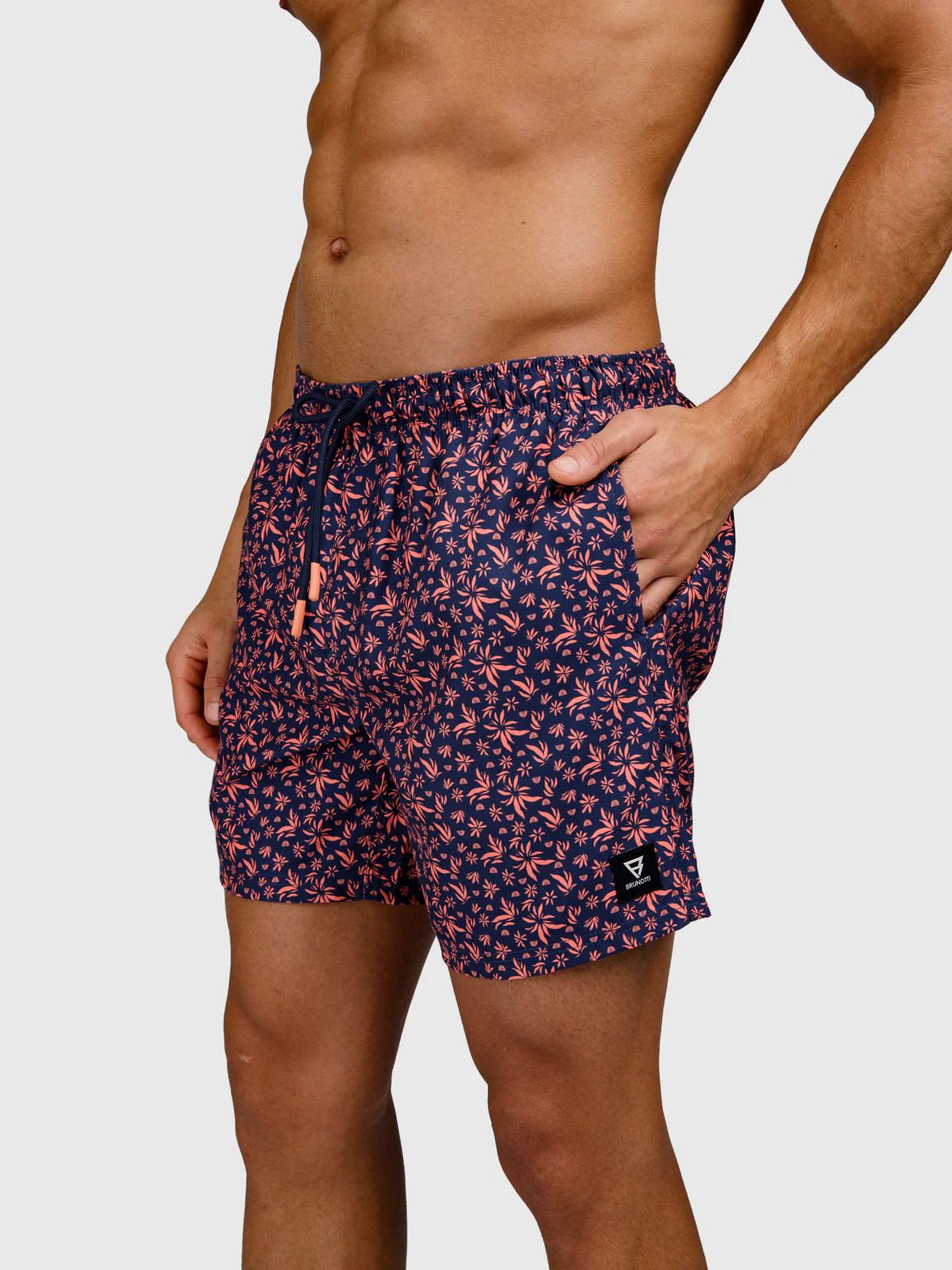 Cester-Mini Men Swim Shorts | Melon - Image 6