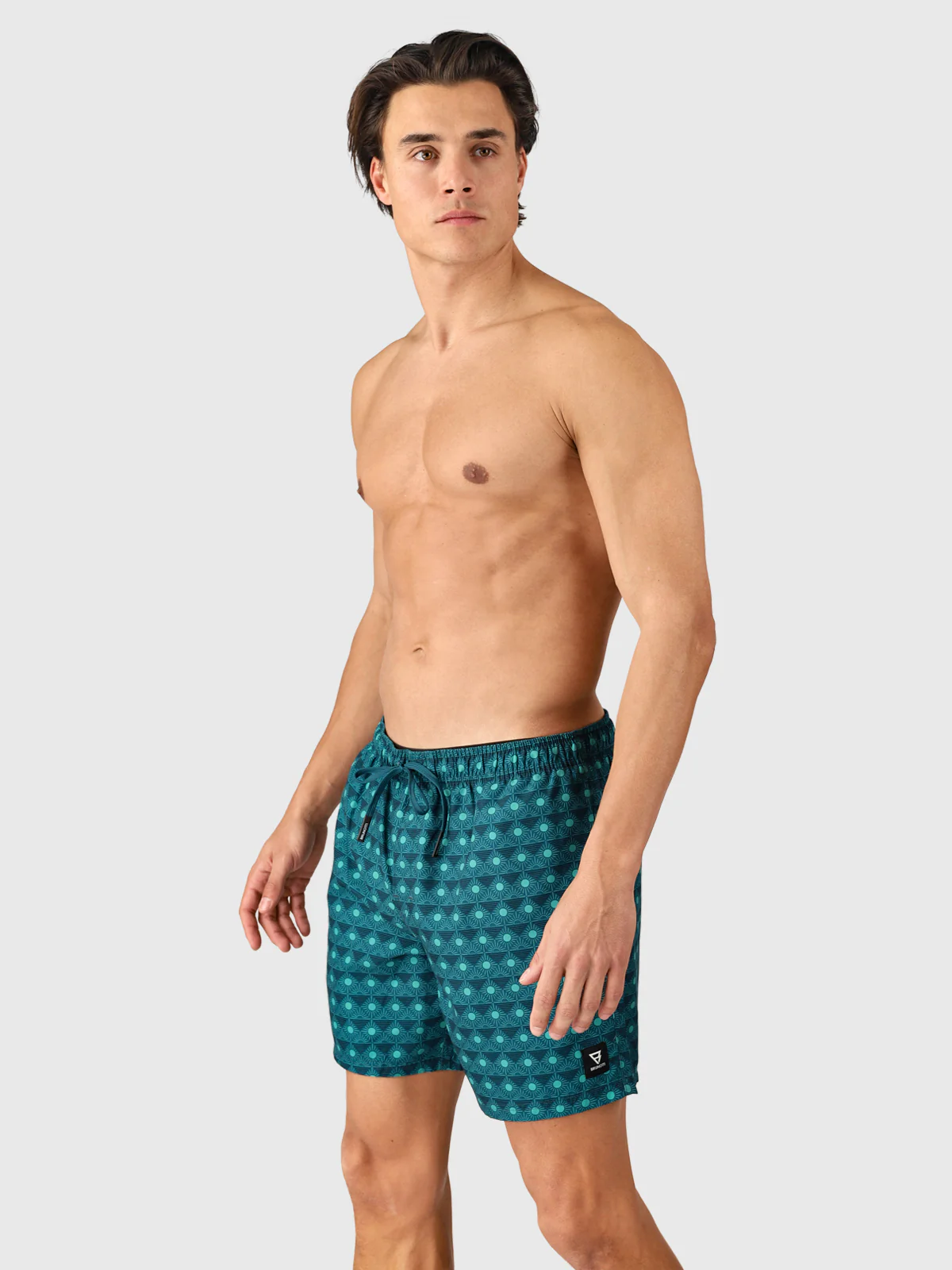 Cester-Mini Men Swim Shorts | Memories Of The Sun Fuel Green - Image 4