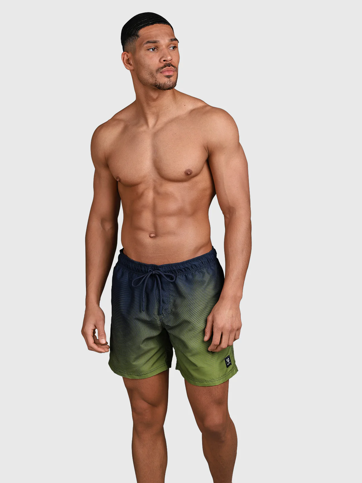 Cester-Panel Print Men Swim Shorts | Mayfly