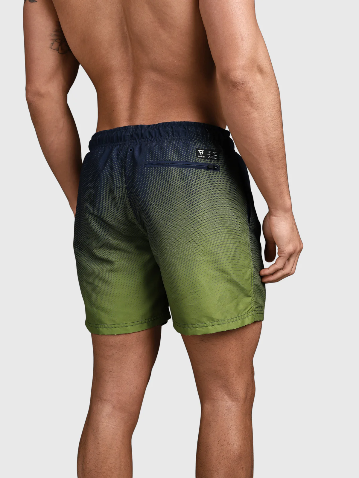 Cester-Panel Print Men Swim Shorts | Mayfly - Image 10