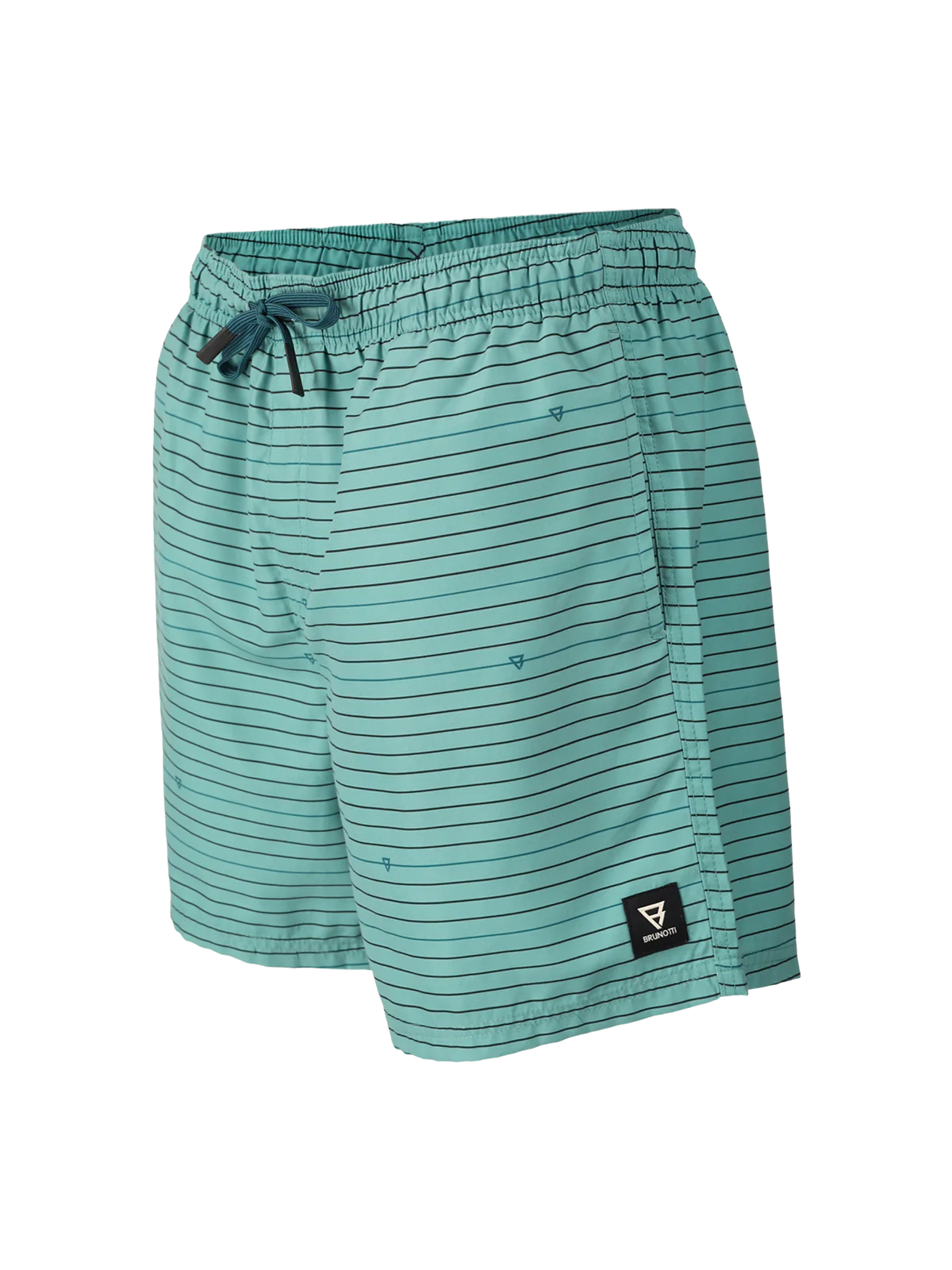 Cester-Stripe Men Swim Shorts | Bottle Green - Image 10