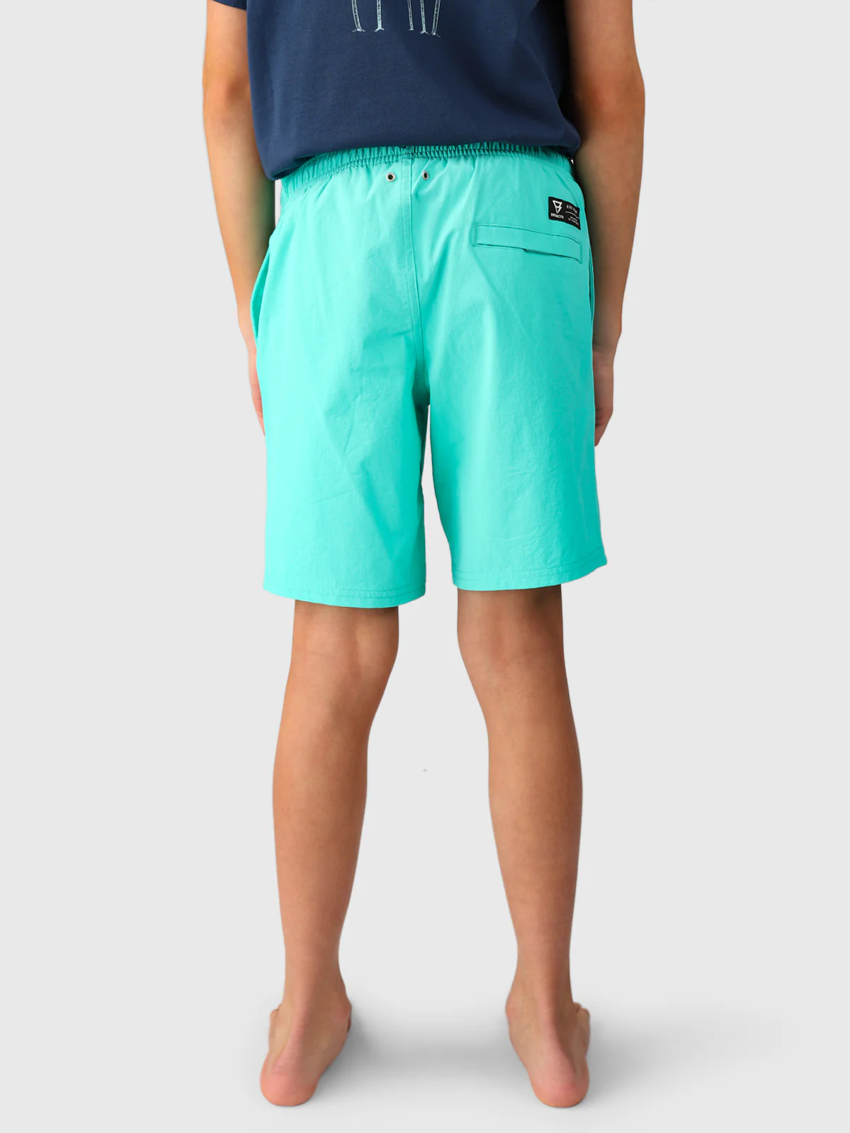 Cestery Boys Swim Shorts | Caribean Green - Image 3