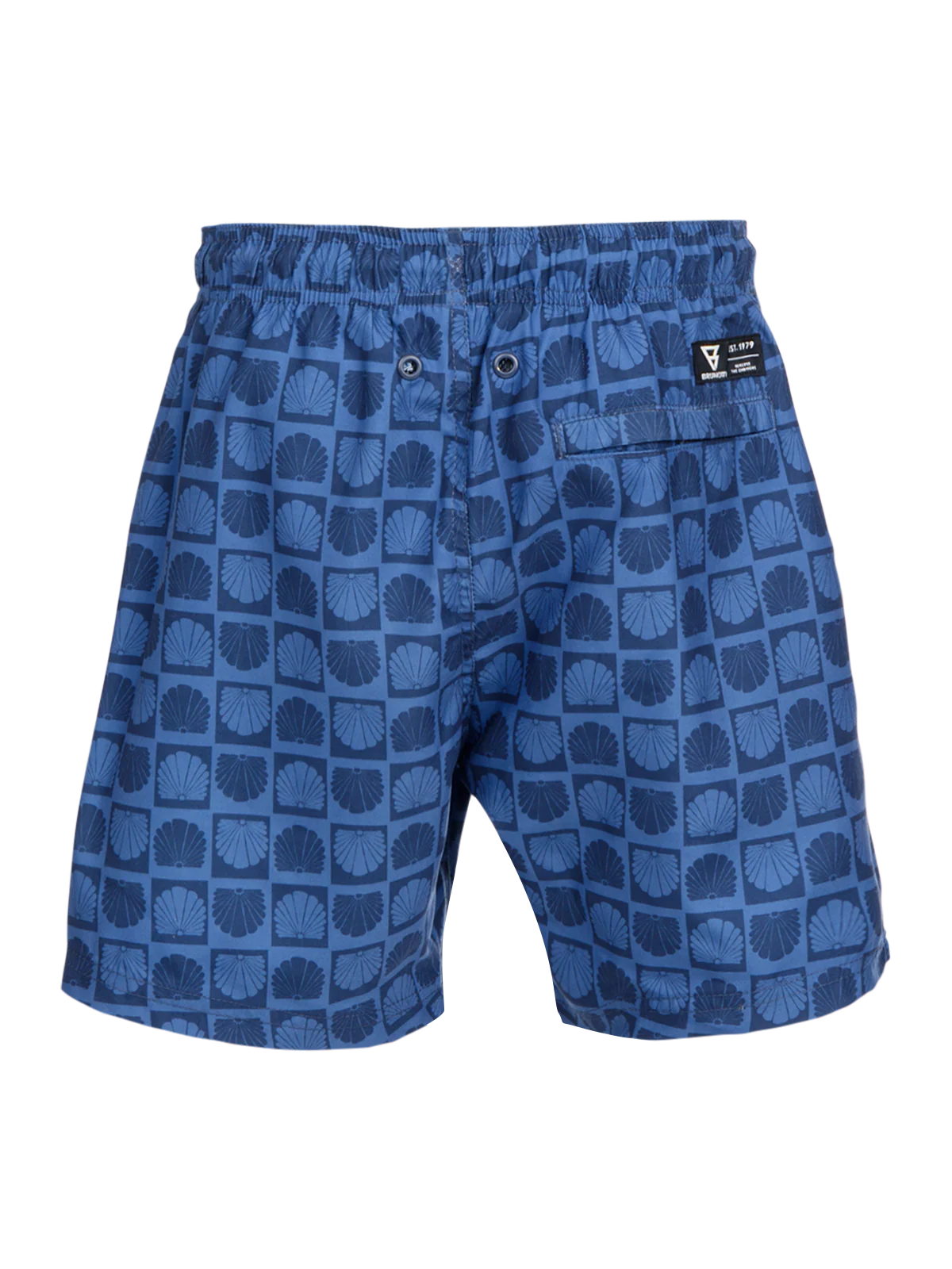 Cestery-Mini Boys Swim Shorts | Indigo Blue - Image 9