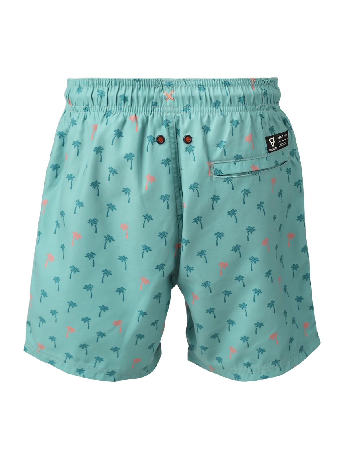 Cestery-Palm Boys Swim Shorts | Bottle Green - Image 8