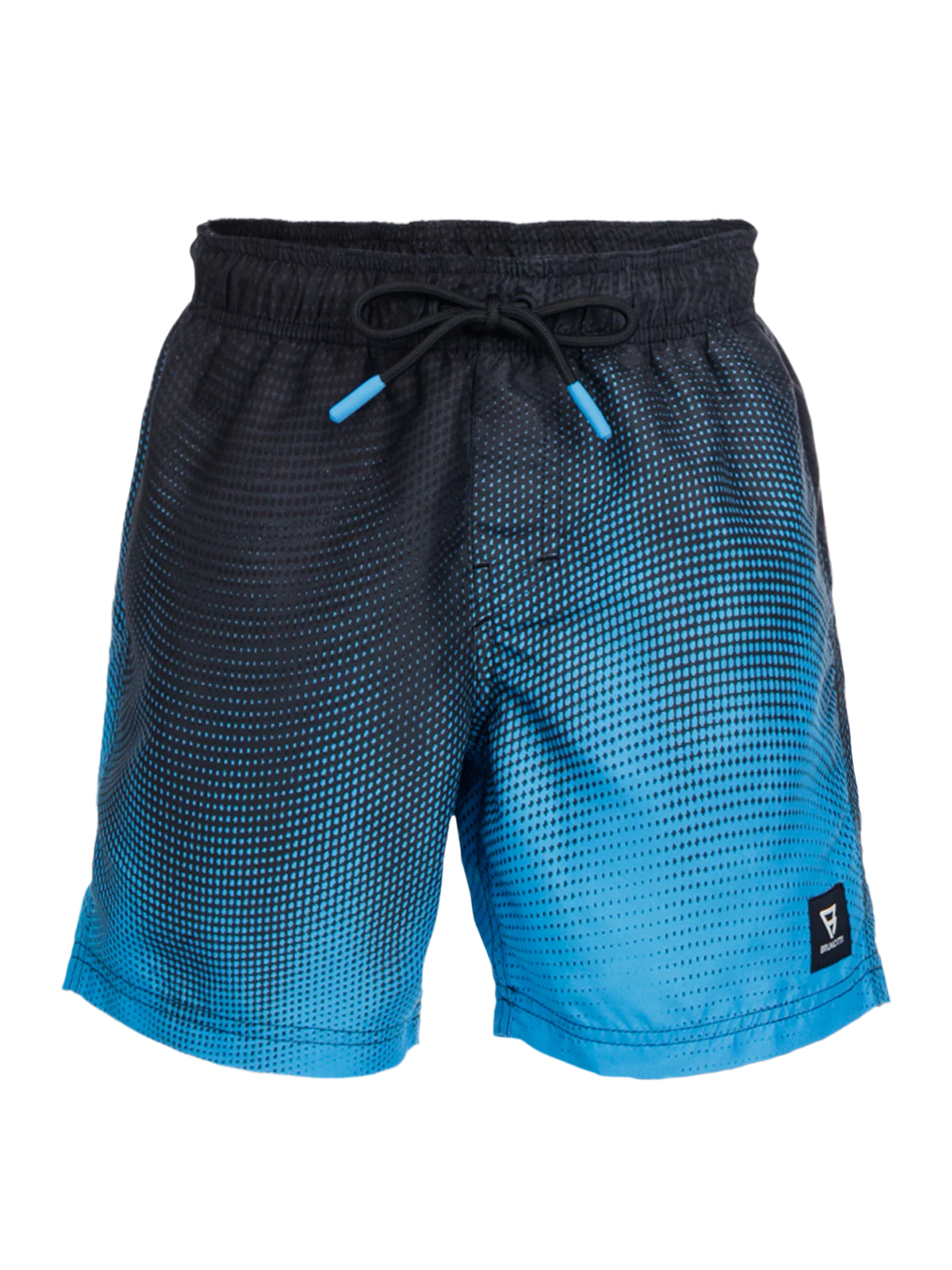 Cestery-Panel Print Boys Swim Shorts | Kingfisher Blue - Image 7