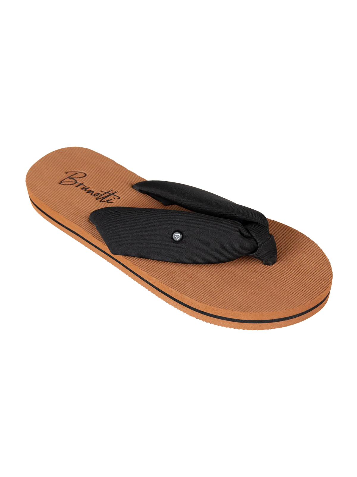 Chiara Woven Women Flip Flops | Black - Image 2