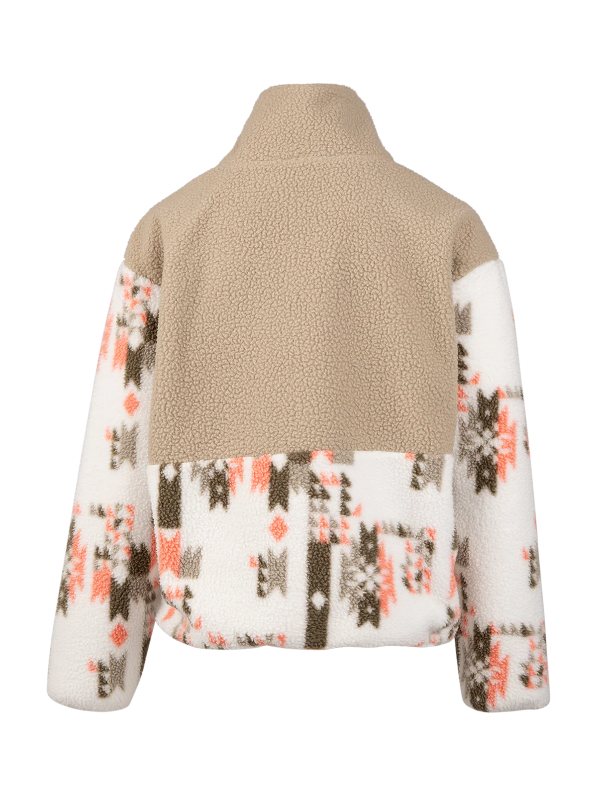 Chondra-Print Women Fleece | Siberia Fungi - Image 8