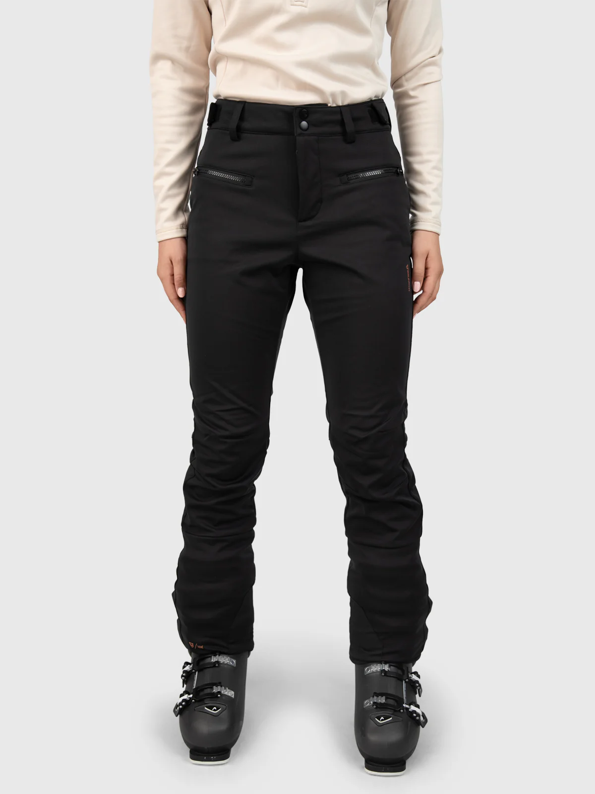 Coldlake-N Women Softshell Snow Pants | Black - Image 3