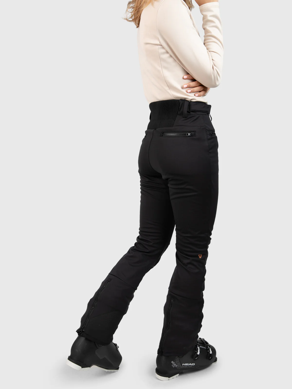 Coldlake-N Women Softshell Snow Pants | Black - Image 4