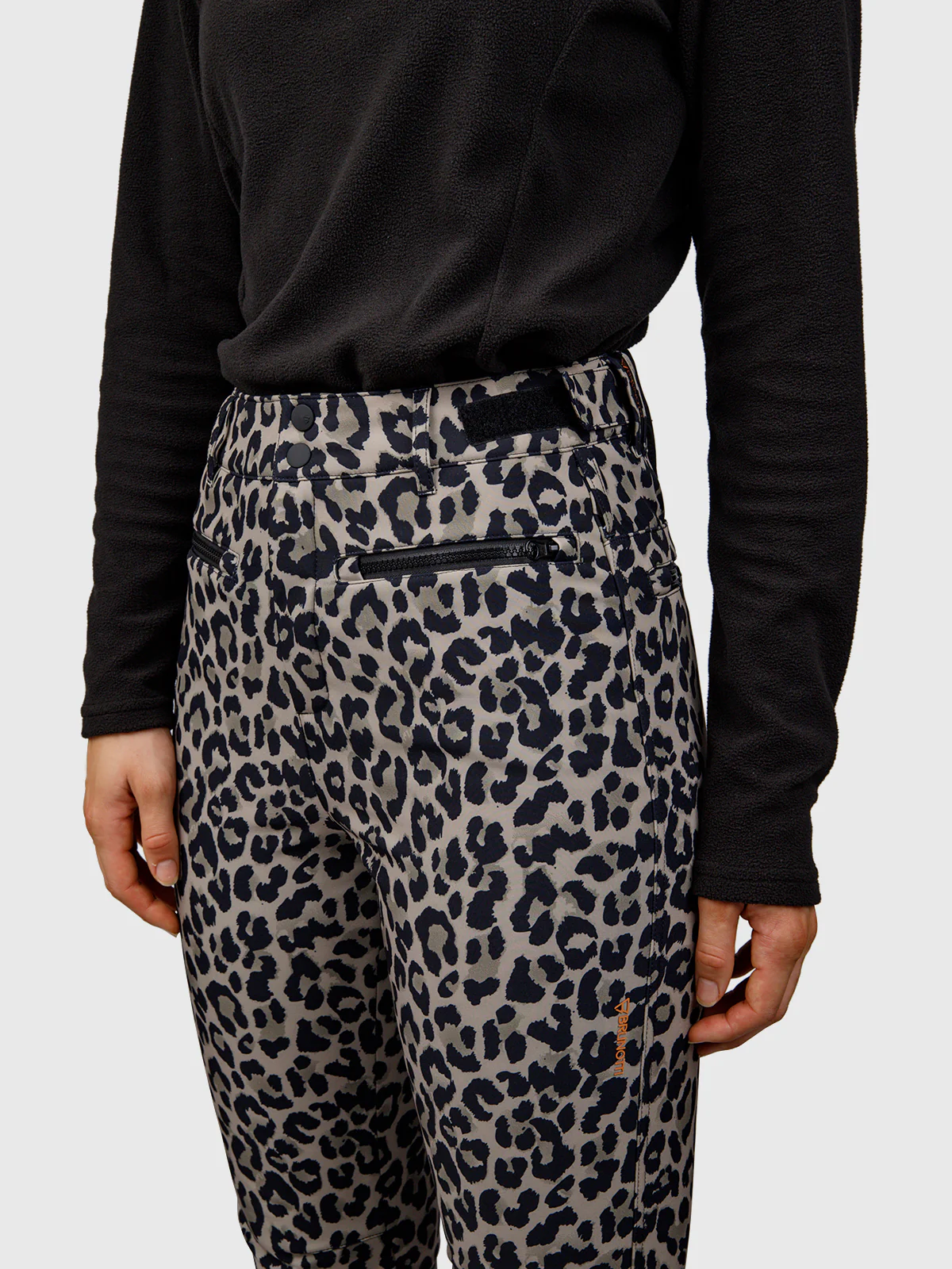 Coldlake-Print Women Softshell Pants | Wild Thing Fungi - Image 6