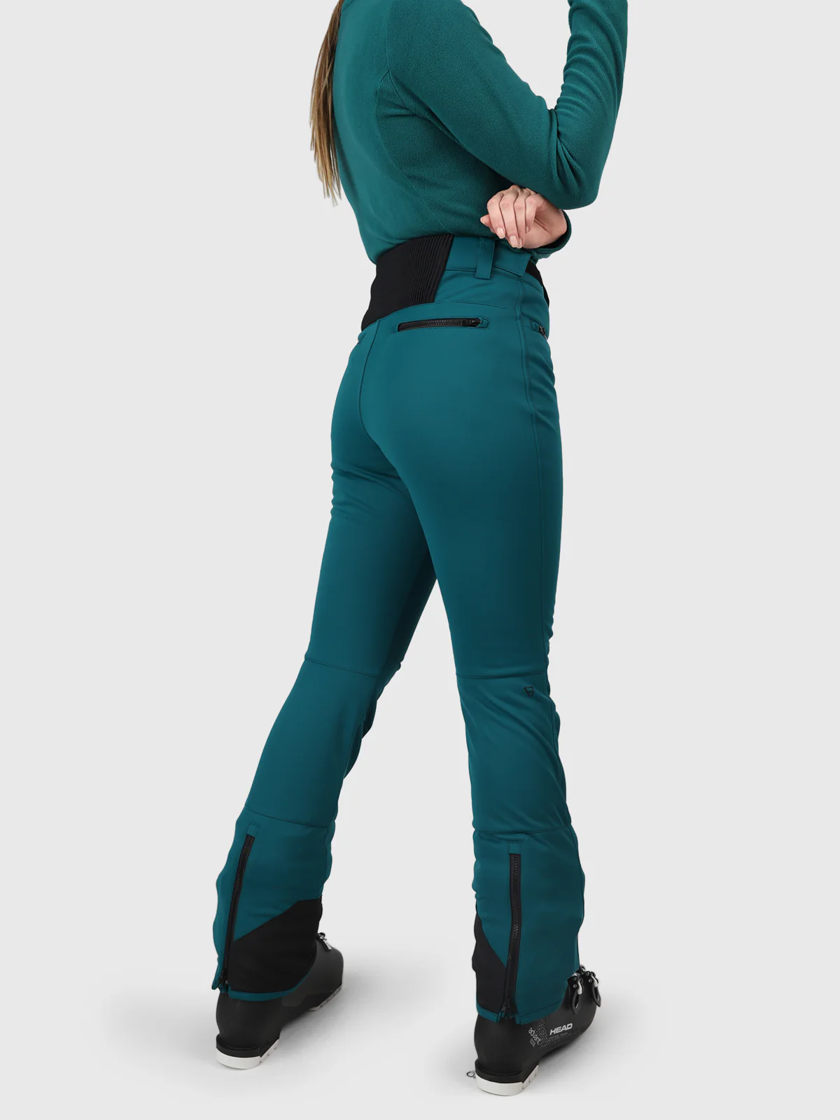 Coldlake Women Softshell Snow Pants | Evergreen - Image 3