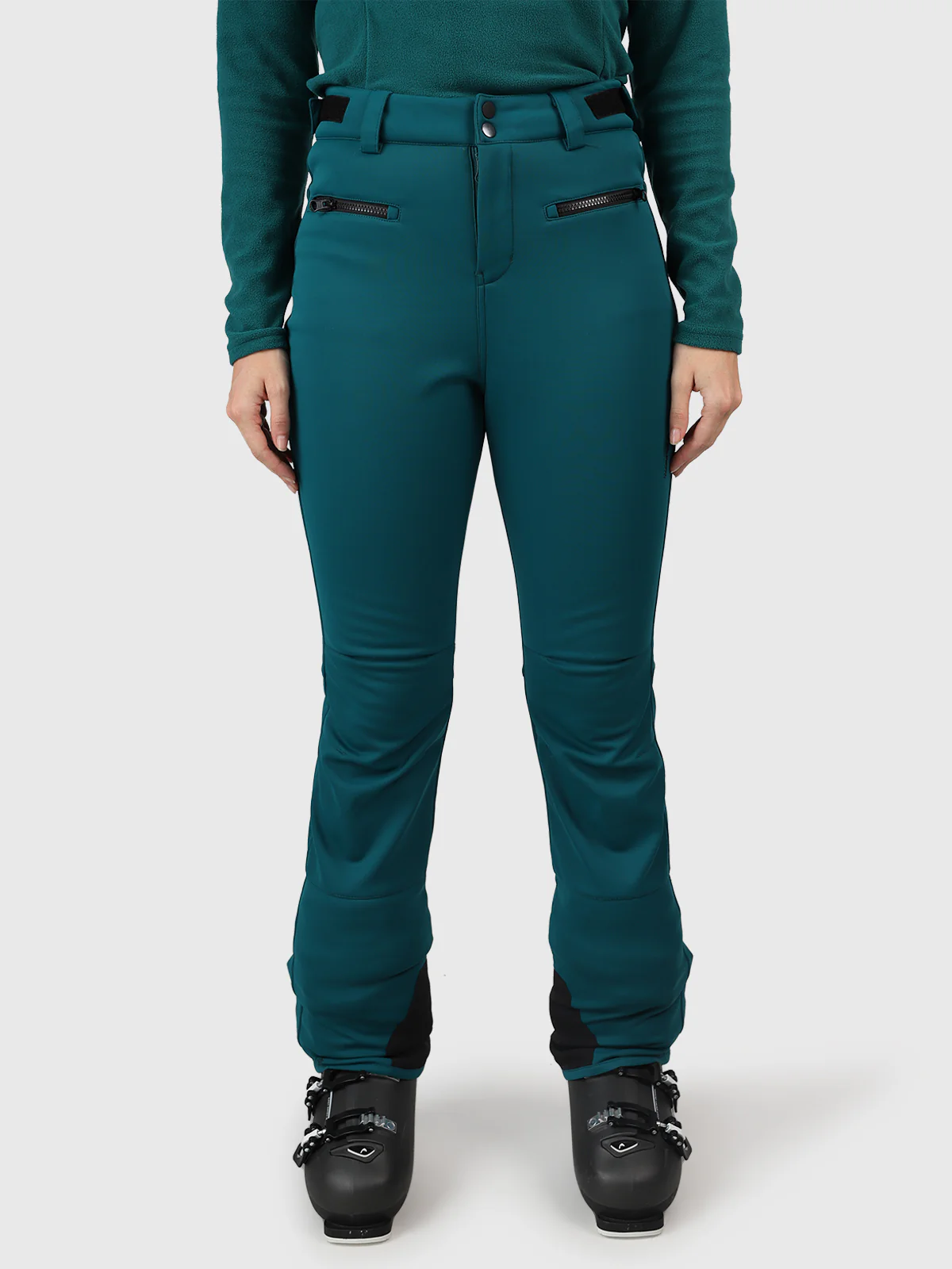 Coldlake Women Softshell Snow Pants | Evergreen - Image 4