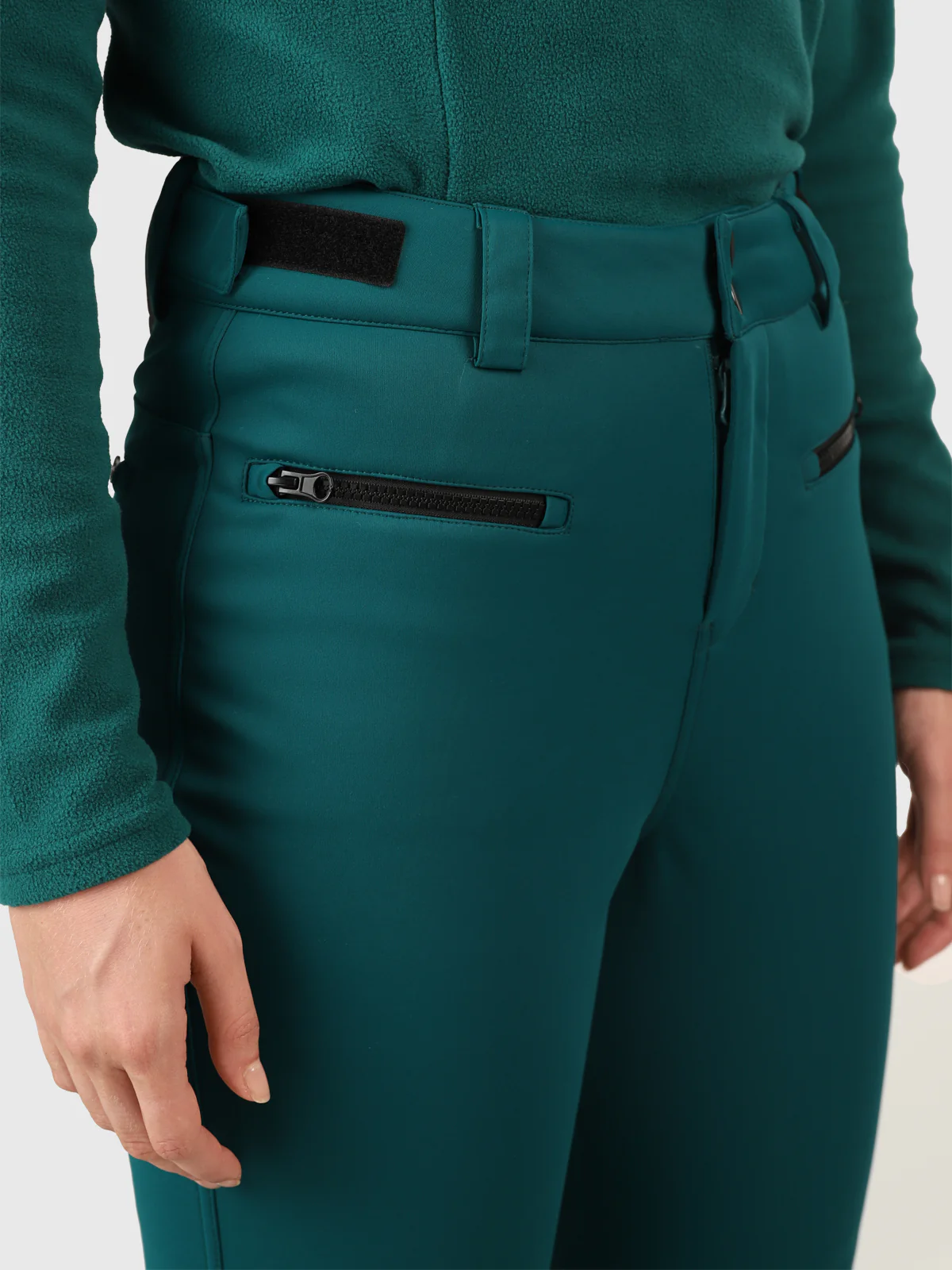 Coldlake Women Softshell Snow Pants | Evergreen - Image 7