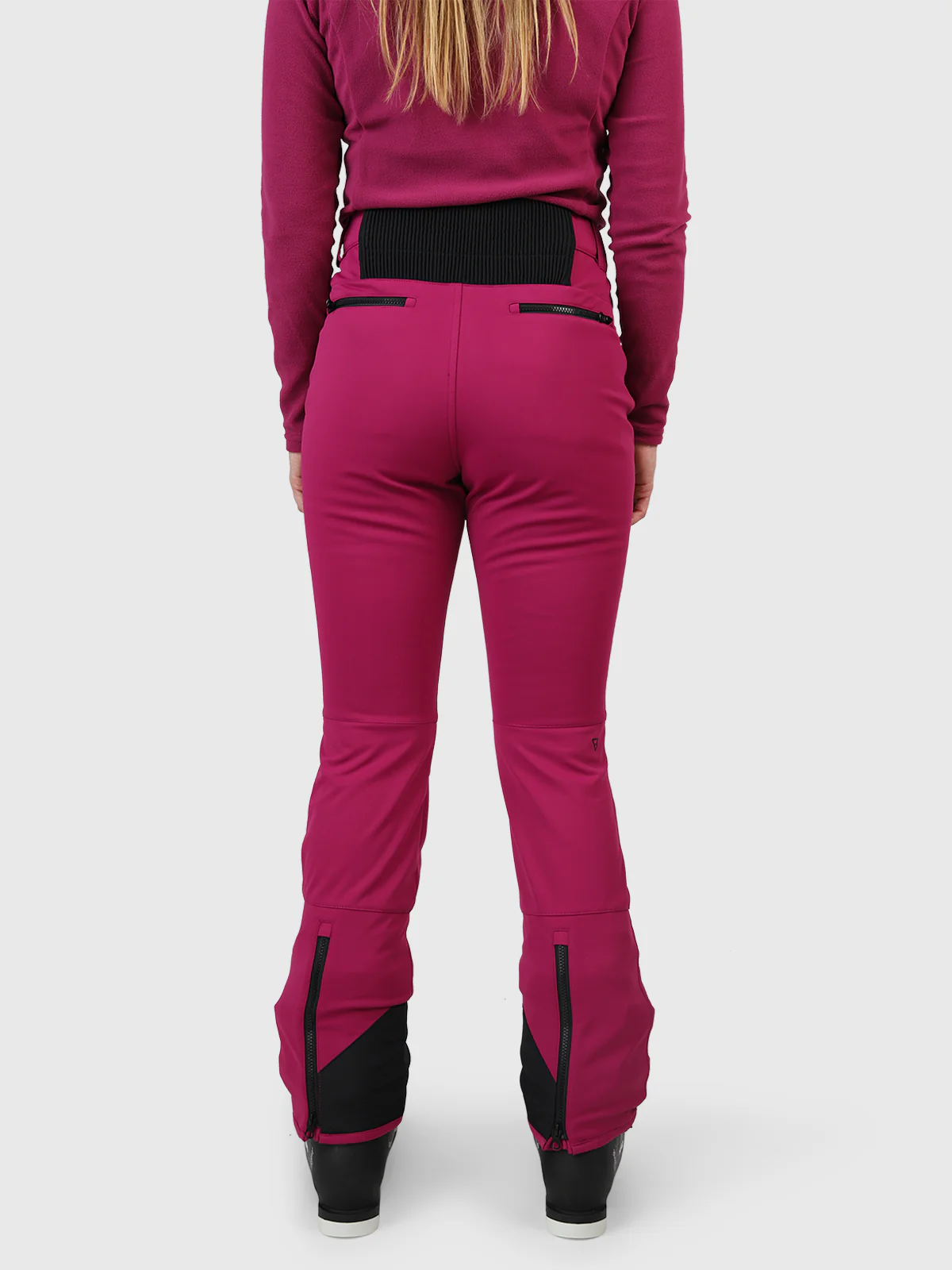 Coldlake Women Softshell Snow Pants | Fuchsia - Image 5
