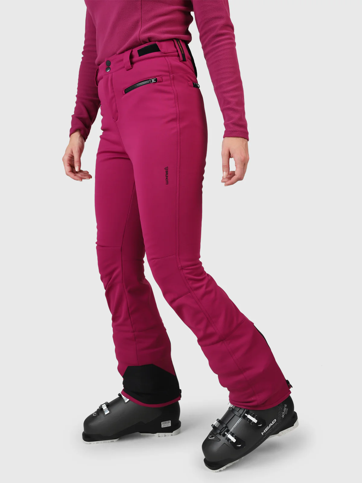 Coldlake Women Softshell Snow Pants | Fuchsia - Image 6