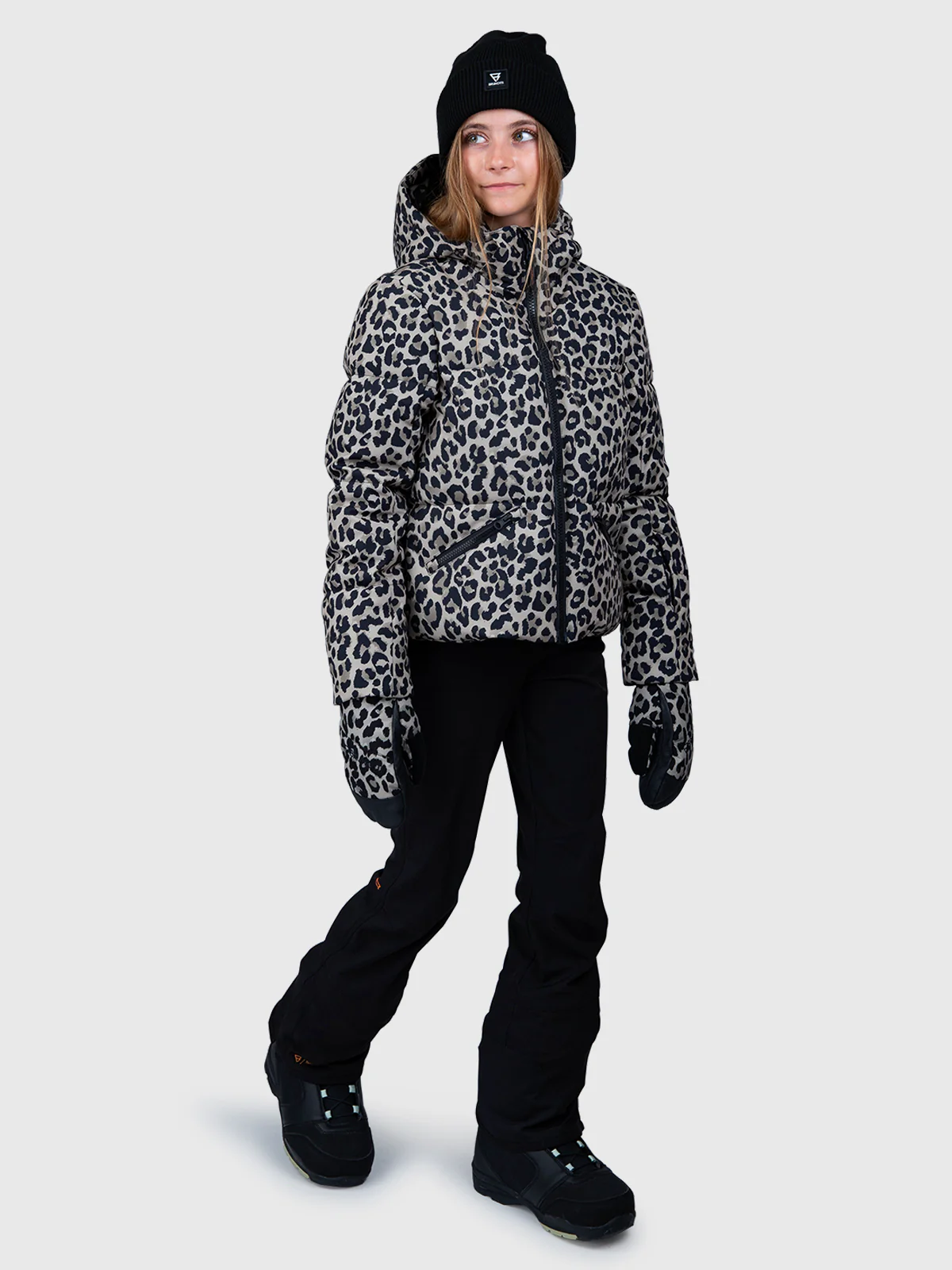 Coldlaky Girls Softshell Pants | Black - Image 2