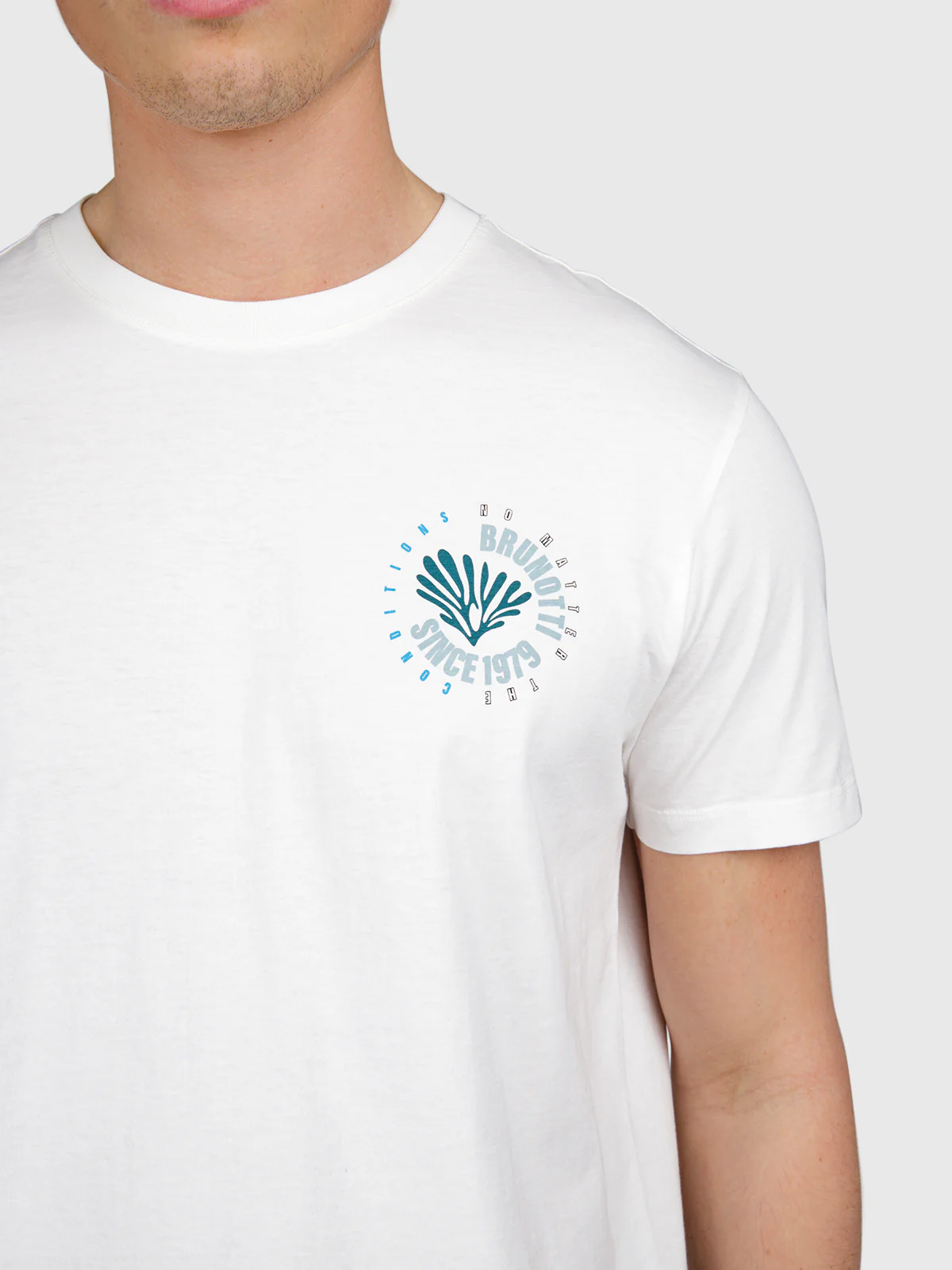 Craigly Men T-shirt | Snow - Image 6