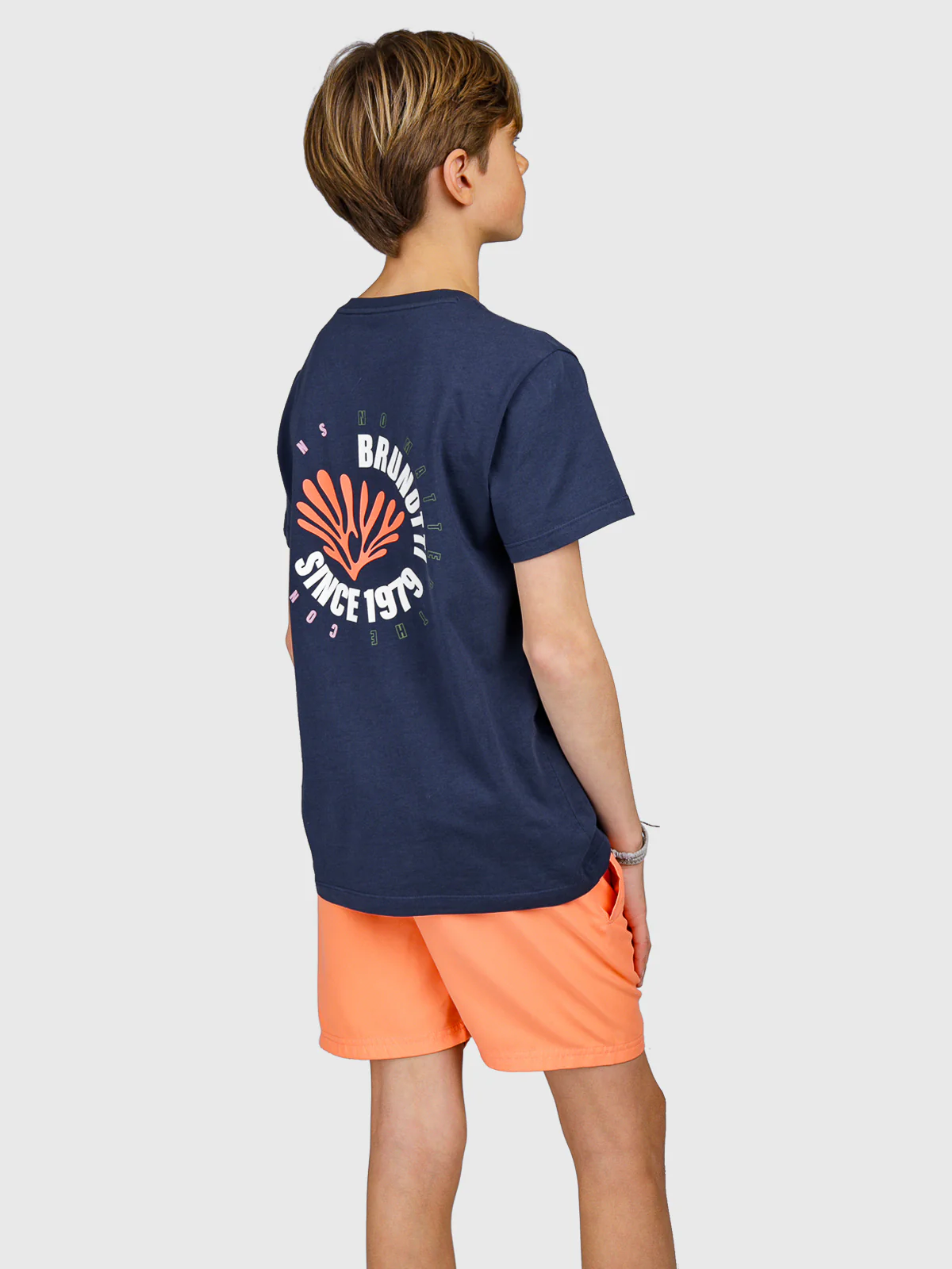 Craigoly Boys T-shirt | Indigo Blue - Image 2