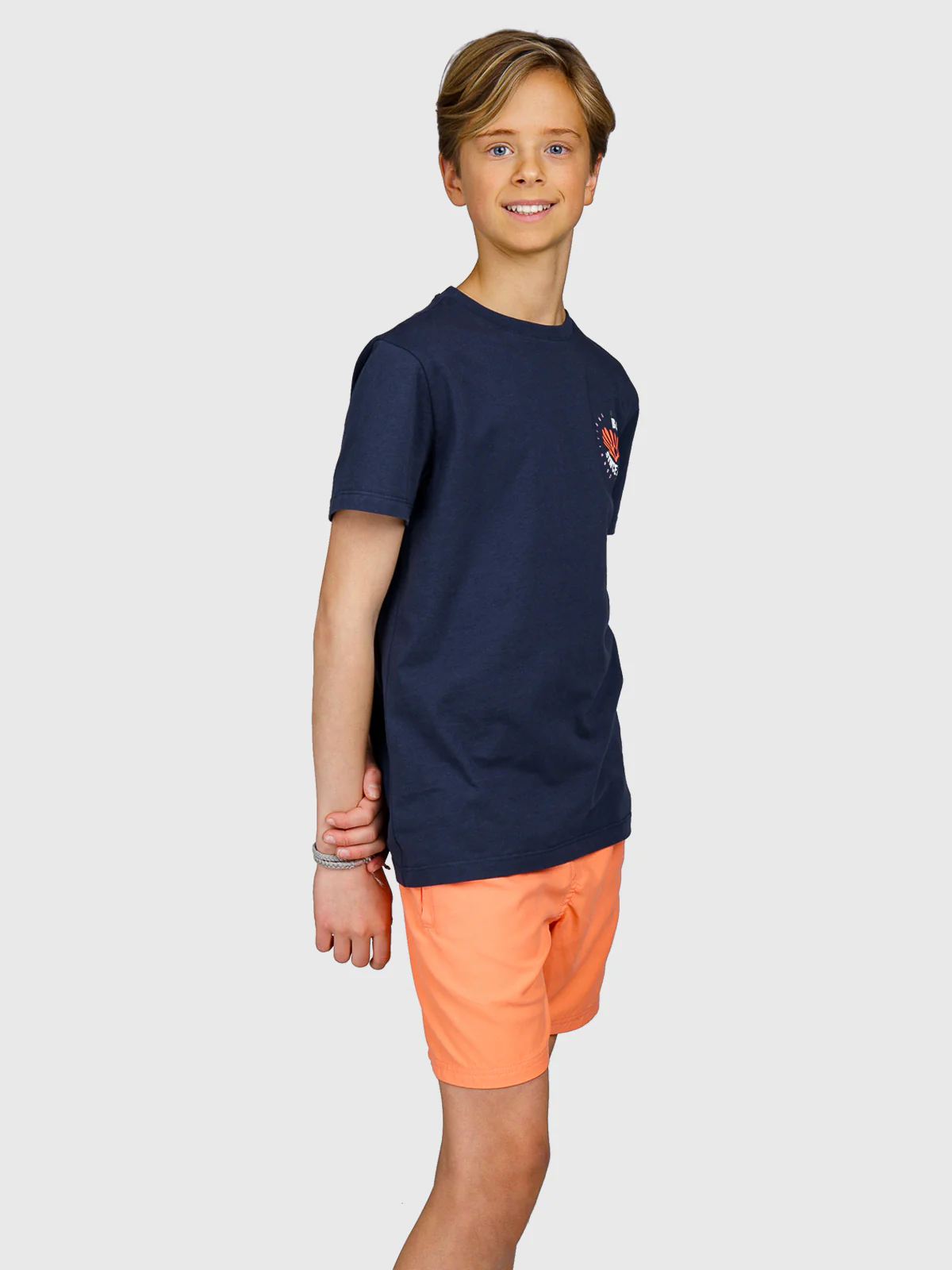 Craigoly Boys T-shirt | Indigo Blue - Image 3