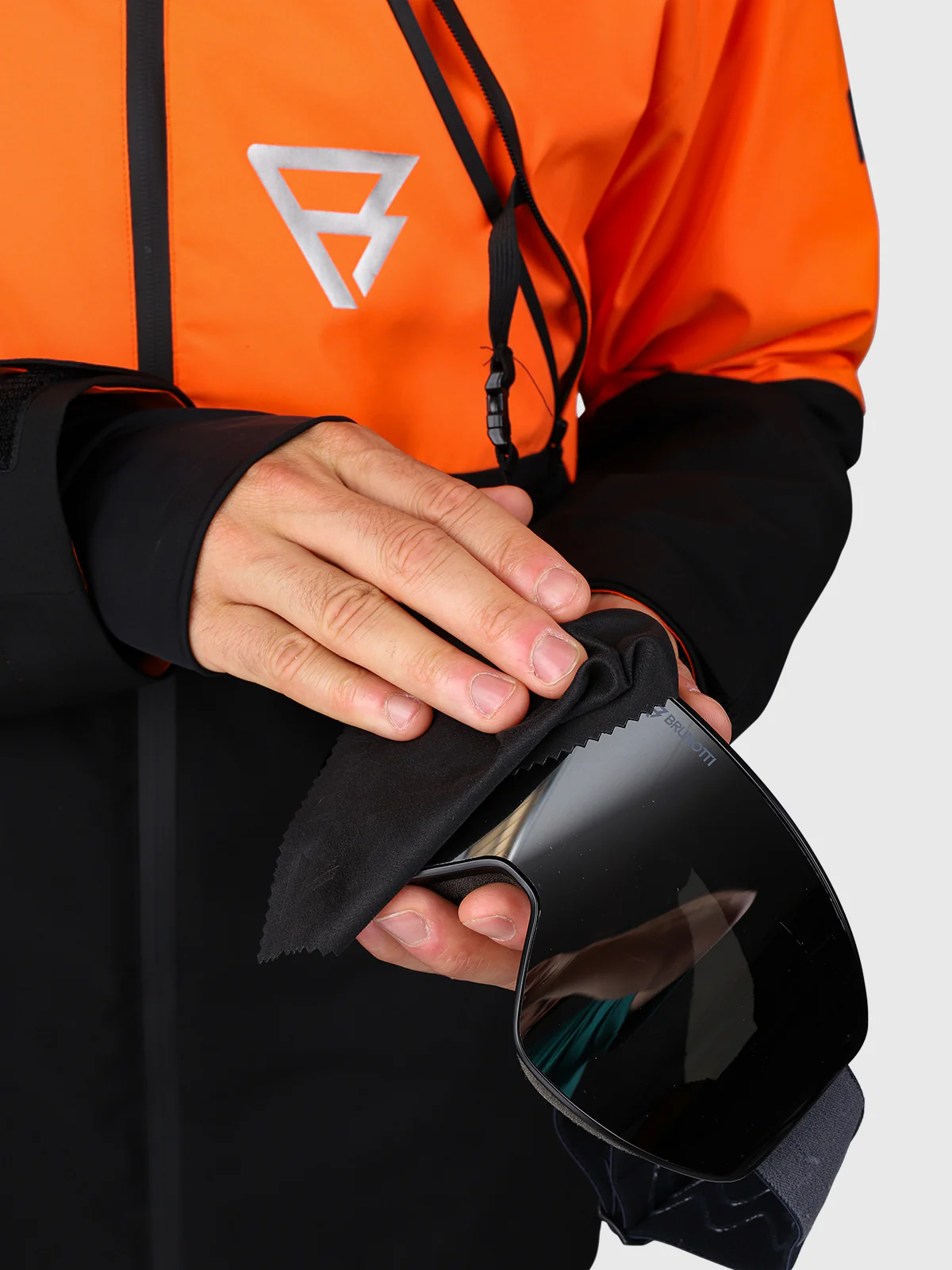 Curtis Men Snow Jacket | Punch Orange - Image 14