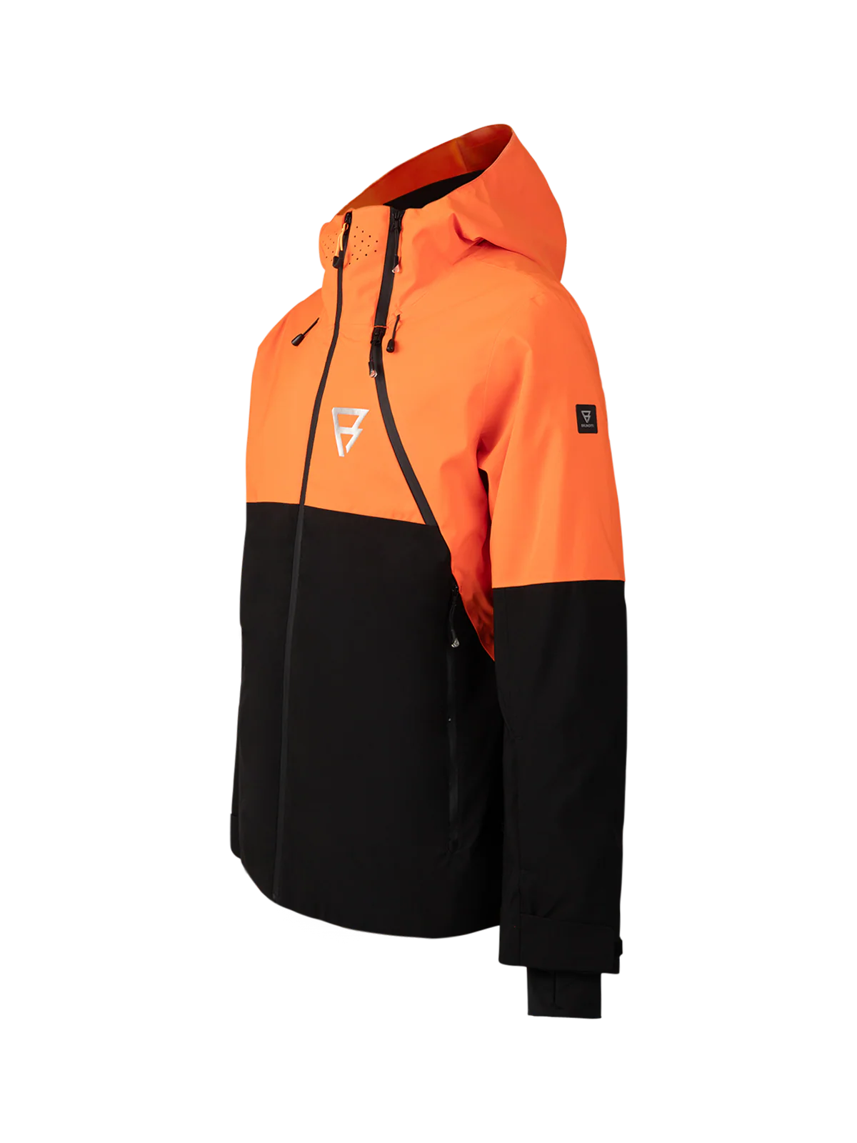 Curtis Men Snow Jacket | Punch Orange - Image 9