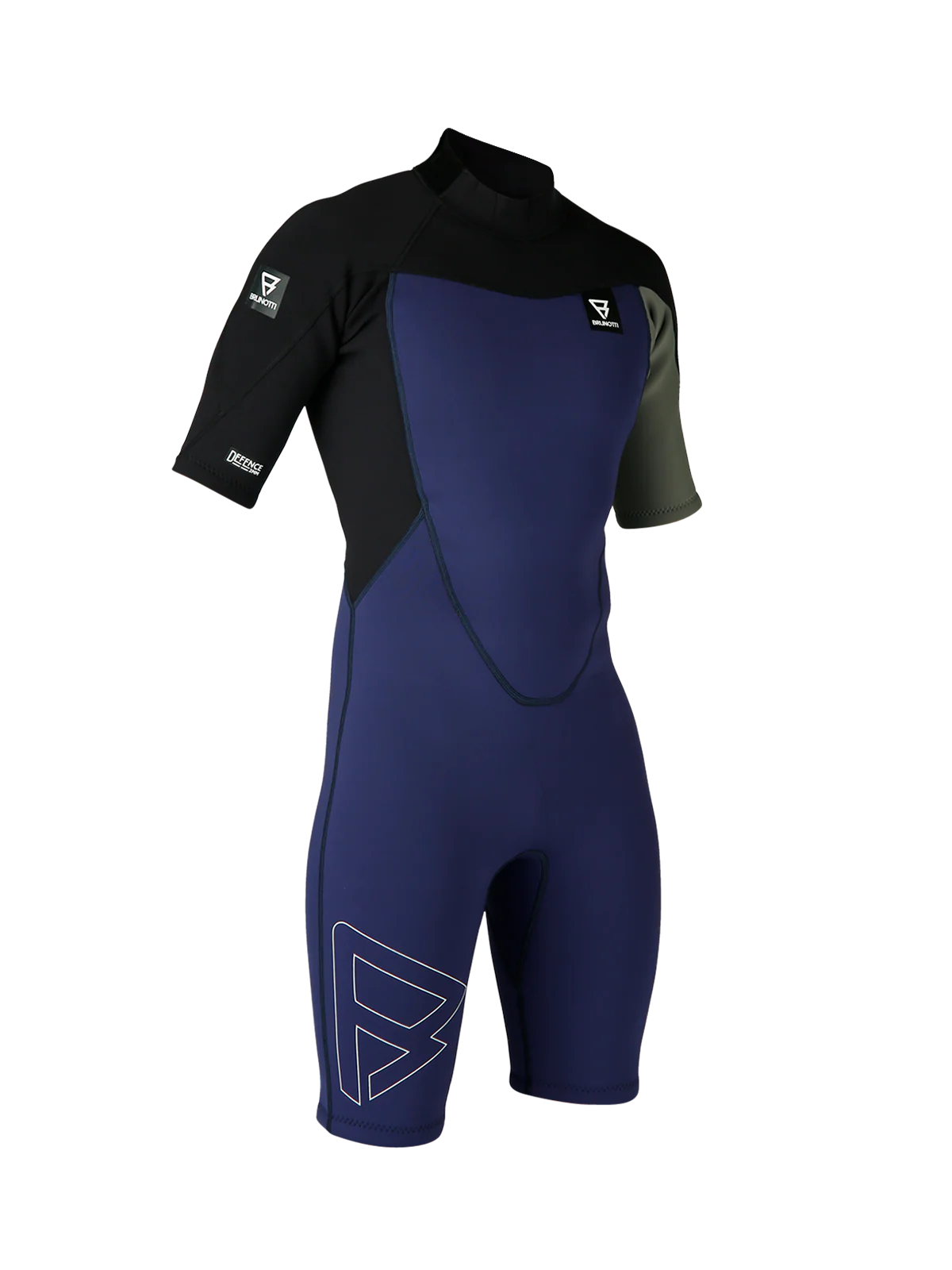 Defence-Shorty-3/2mm Men Wetsuit | Blue - Image 3