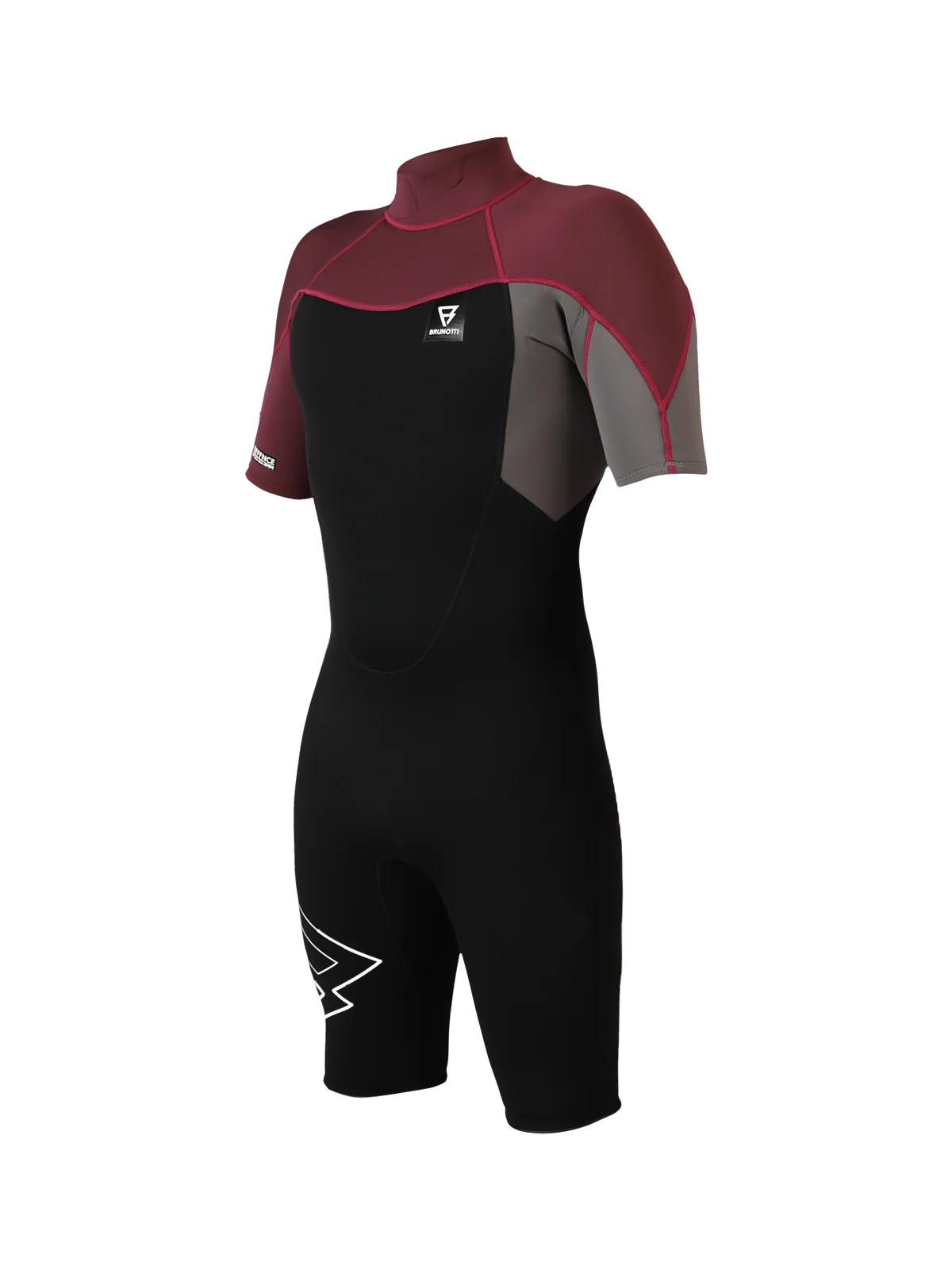 Defence Shorty 3/2mm Men Wetsuit | Red - Image 3