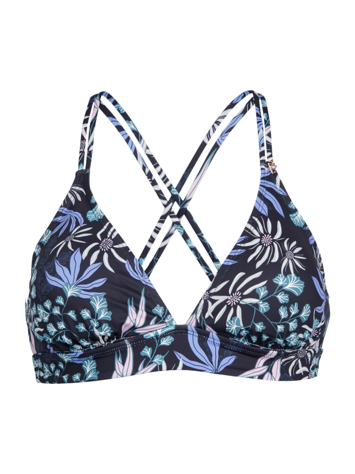 Delphinia-Print Women Bikini Top | Black - Image 7