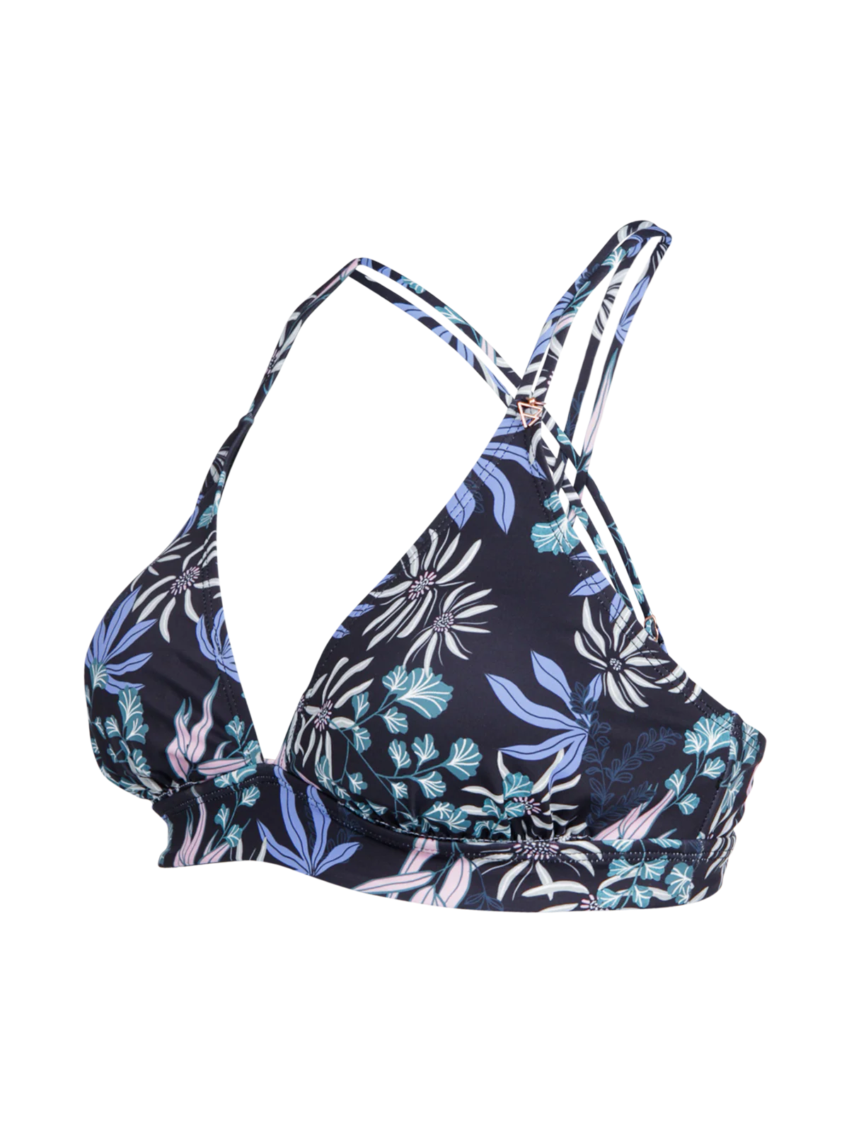 Delphinia-Print Women Bikini Top | Black - Image 9