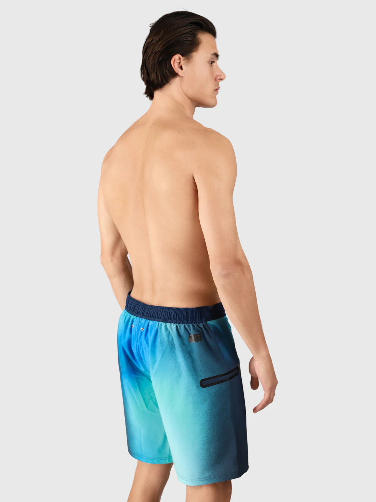 Dhion Men Swim Shorts | Neon Blue - Image 2